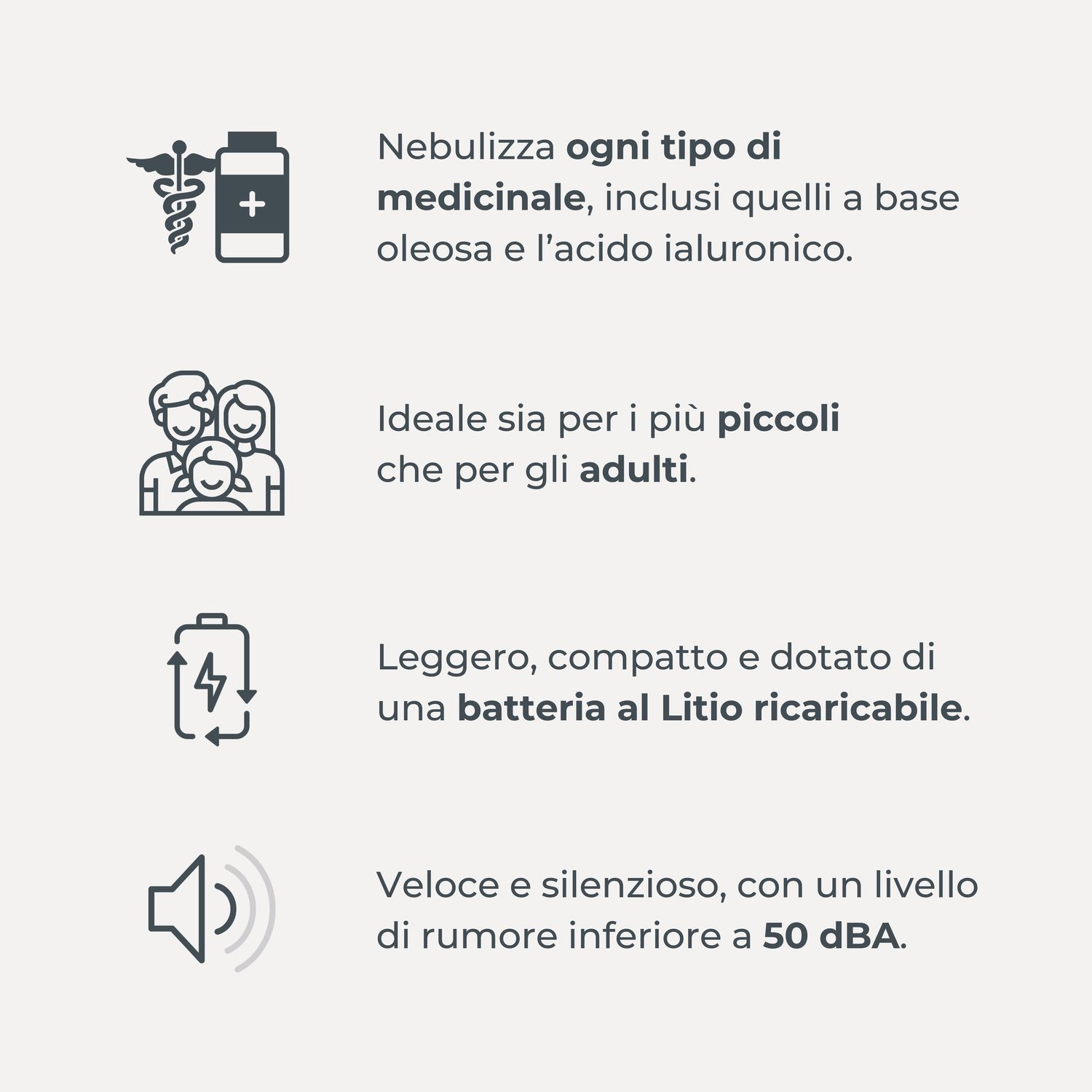 Aerosol portatile a pistone - 5030 - nuvita - Nuvita