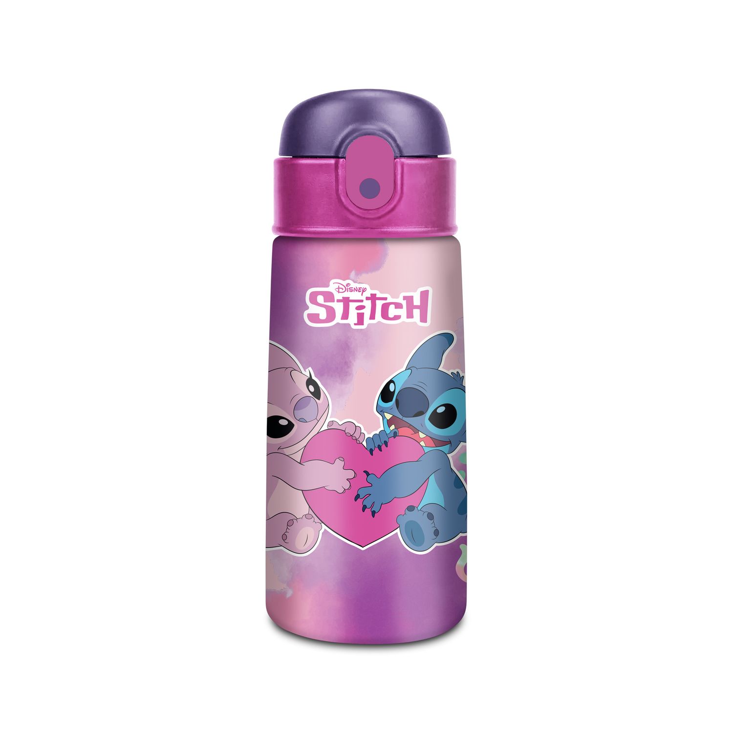 Bottle kid borraccia termica in acciaio con cannuccia - Disney Stitch