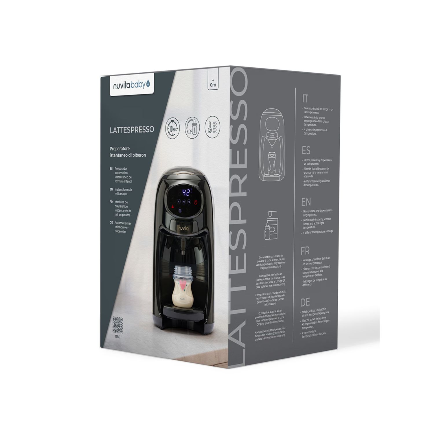 Preparatore istantaneo di biberon lattespresso -  1180 - nuvita - Nuvita