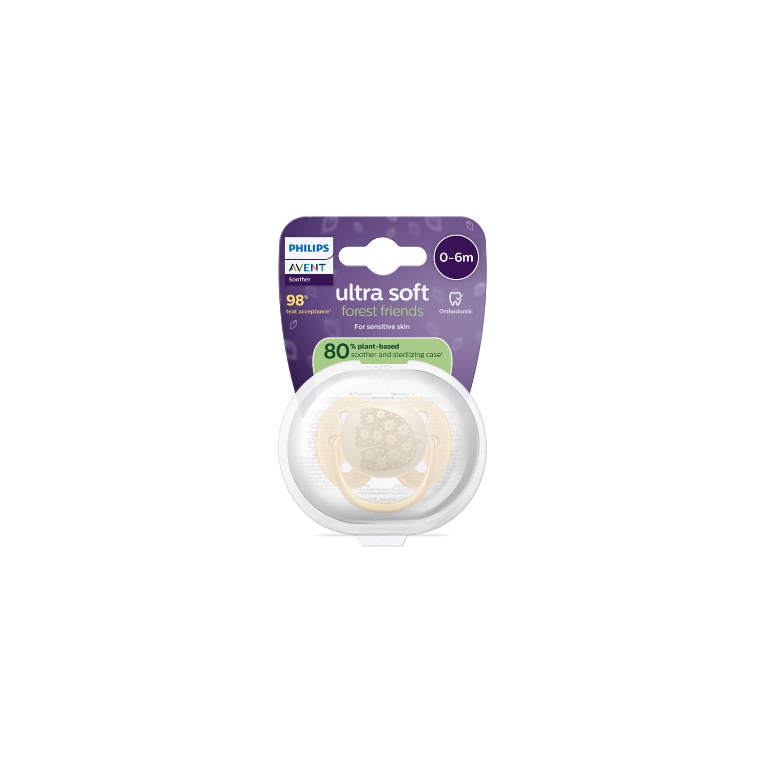 Succhiotto ultra soft 0-6m no bpa per pelli sensibiliphilips avent - philips avent - Avent