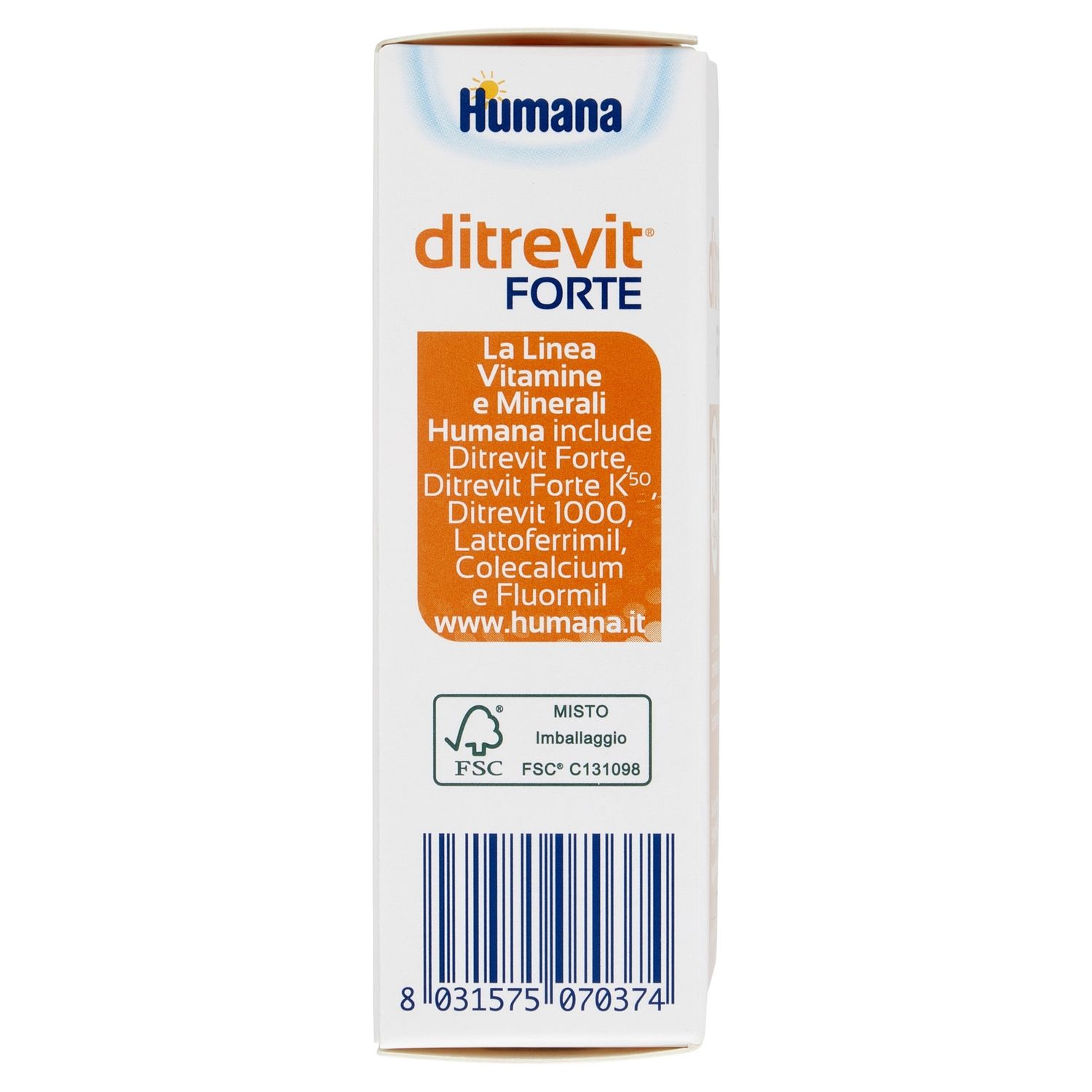 Integratore alimentare ditrevit® forte 15ml - humana - Humana