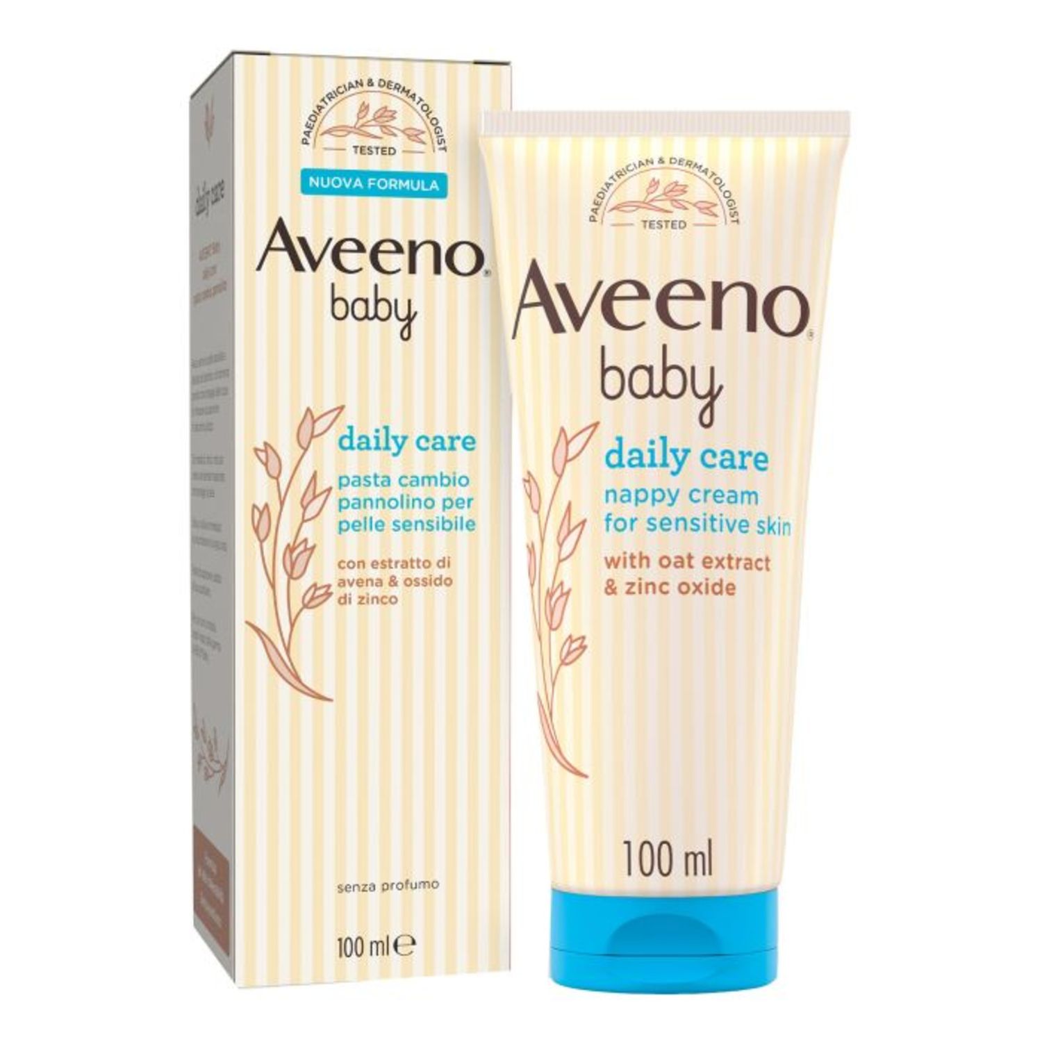 Crema cambio pannolino baby 100ml - aveeno - Aveeno