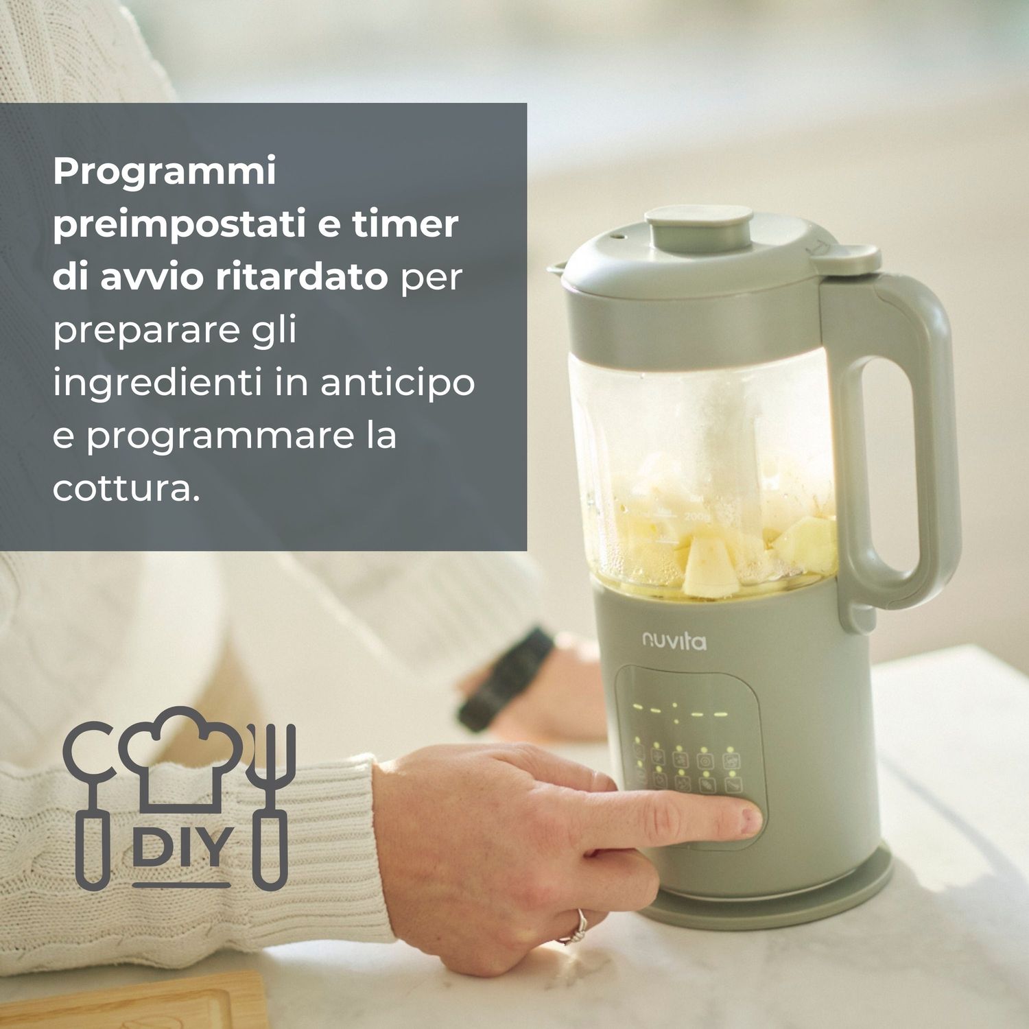 Cuocipappa multifunzione 7 in 1 magic pappa - 1967 - nuvita - Nuvita