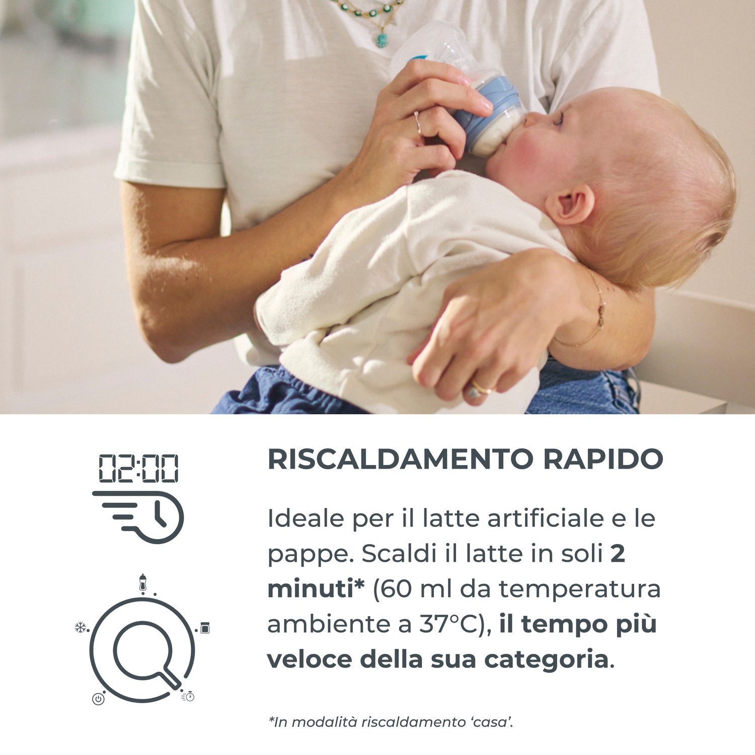 Scaldabiberon casa/auto - 1165 - nuvita - Nuvita