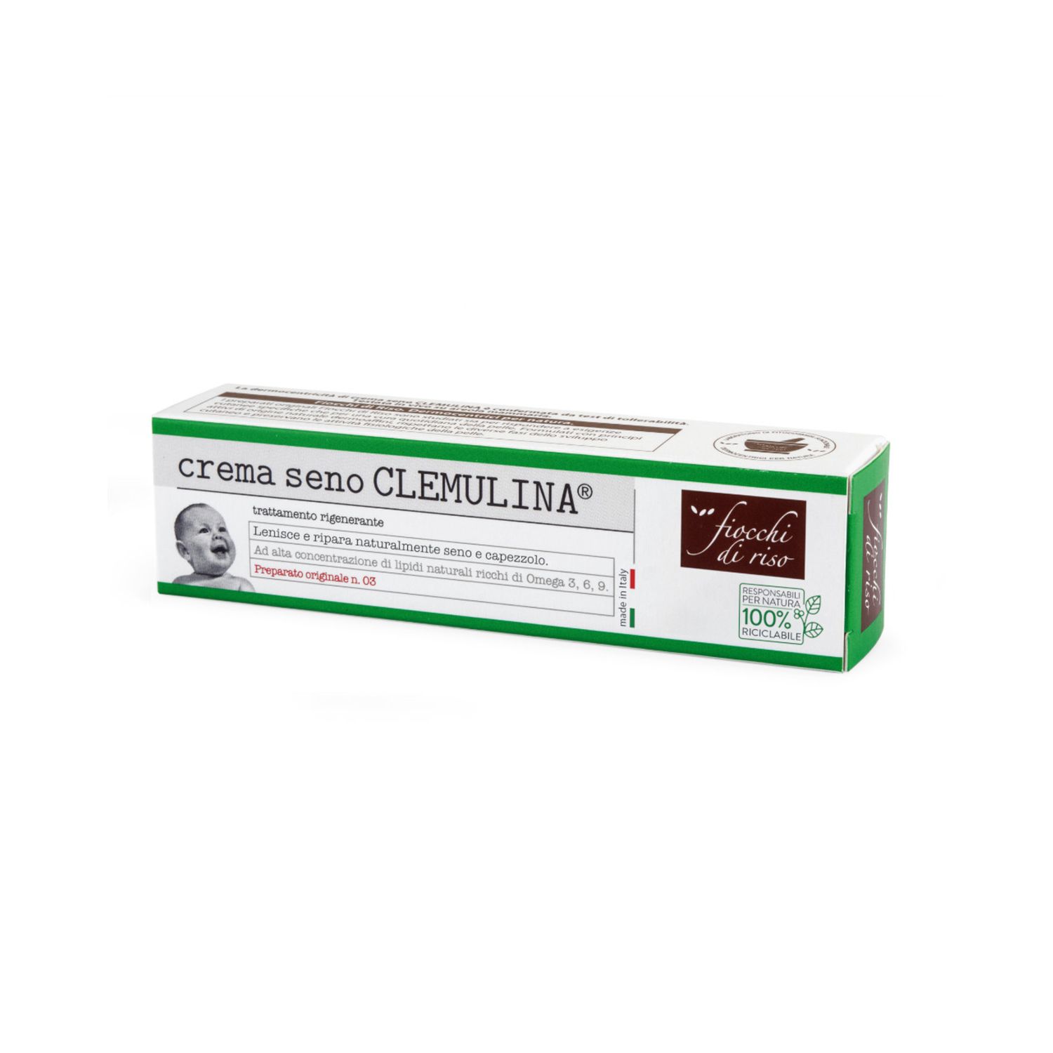 Crema seno clemulina 15ml - fiocchi di riso - Fiocchi di Riso