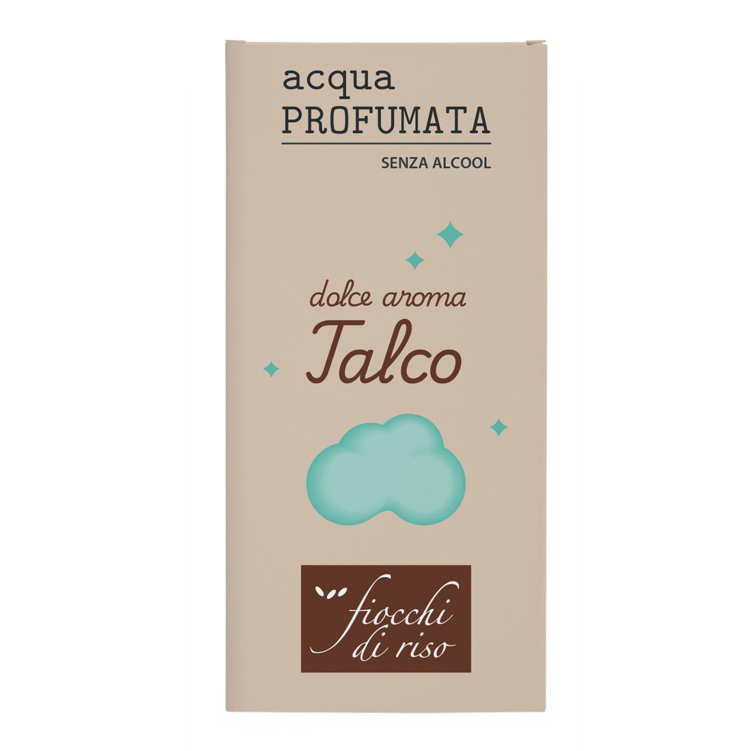 Acqua di colonia talco non talco -  fiocchi di riso - Fiocchi di Riso