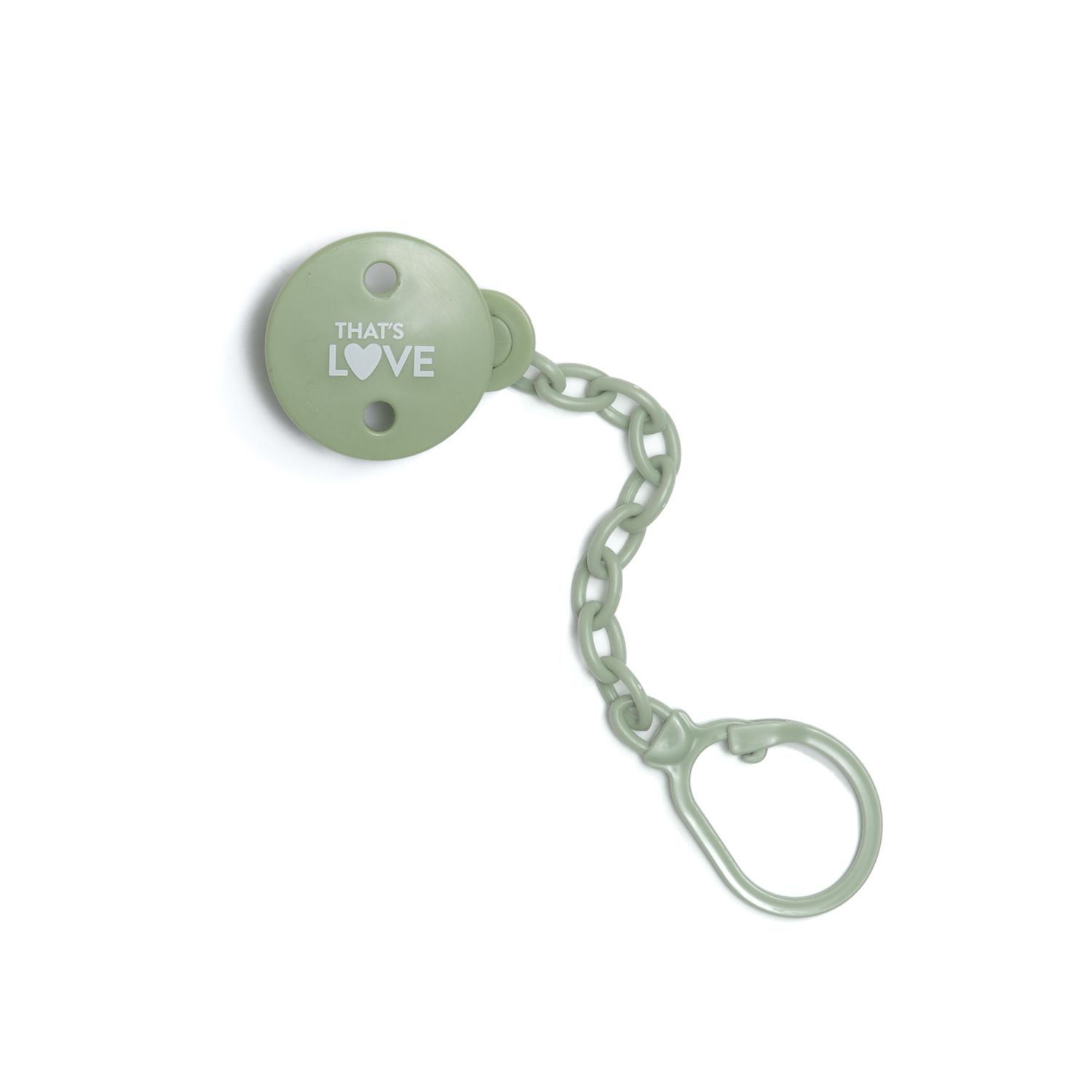 Clip portasucchietto plastica green - that's love - That's Love