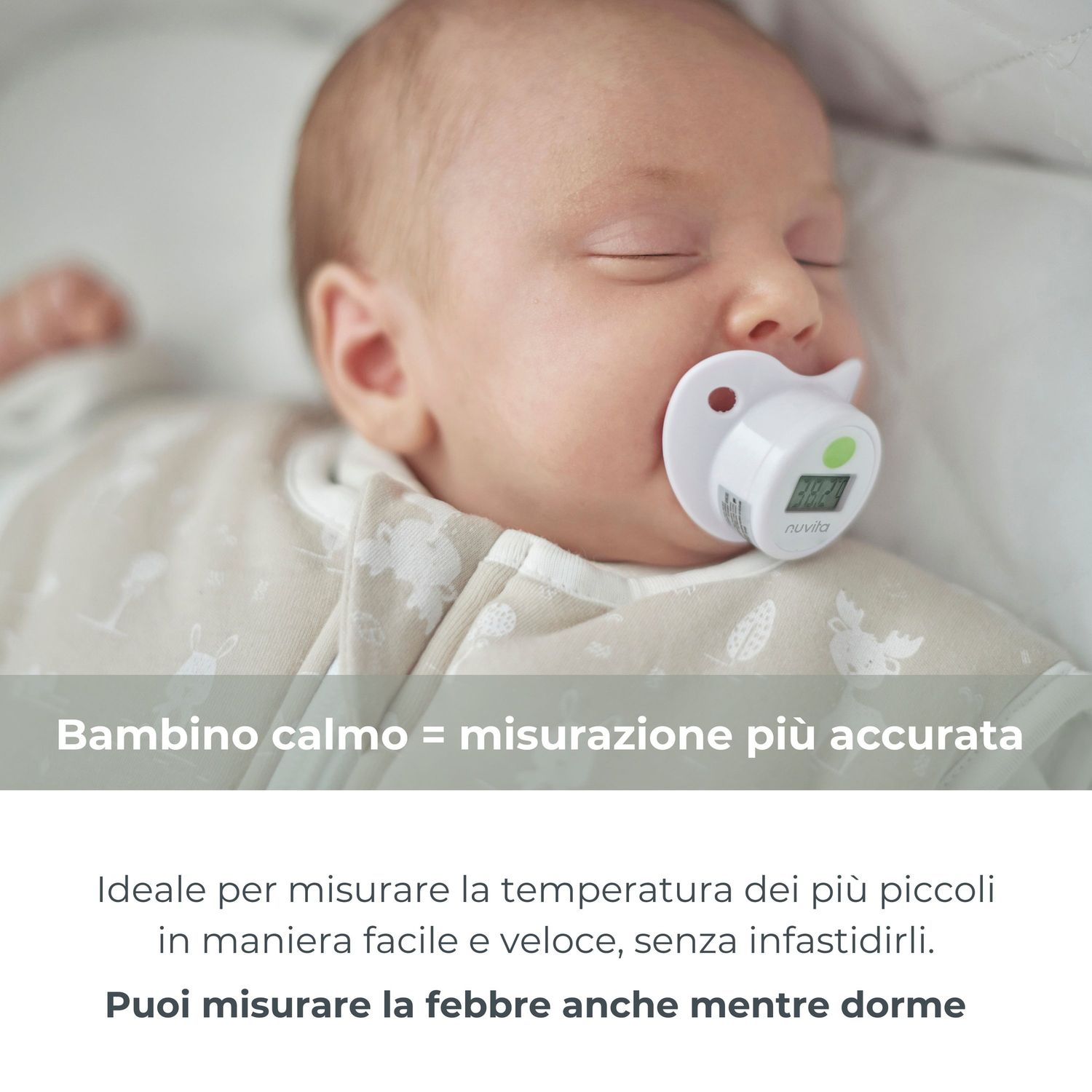 Termometro digitale a succhietto - 2010 - nuvita - Nuvita