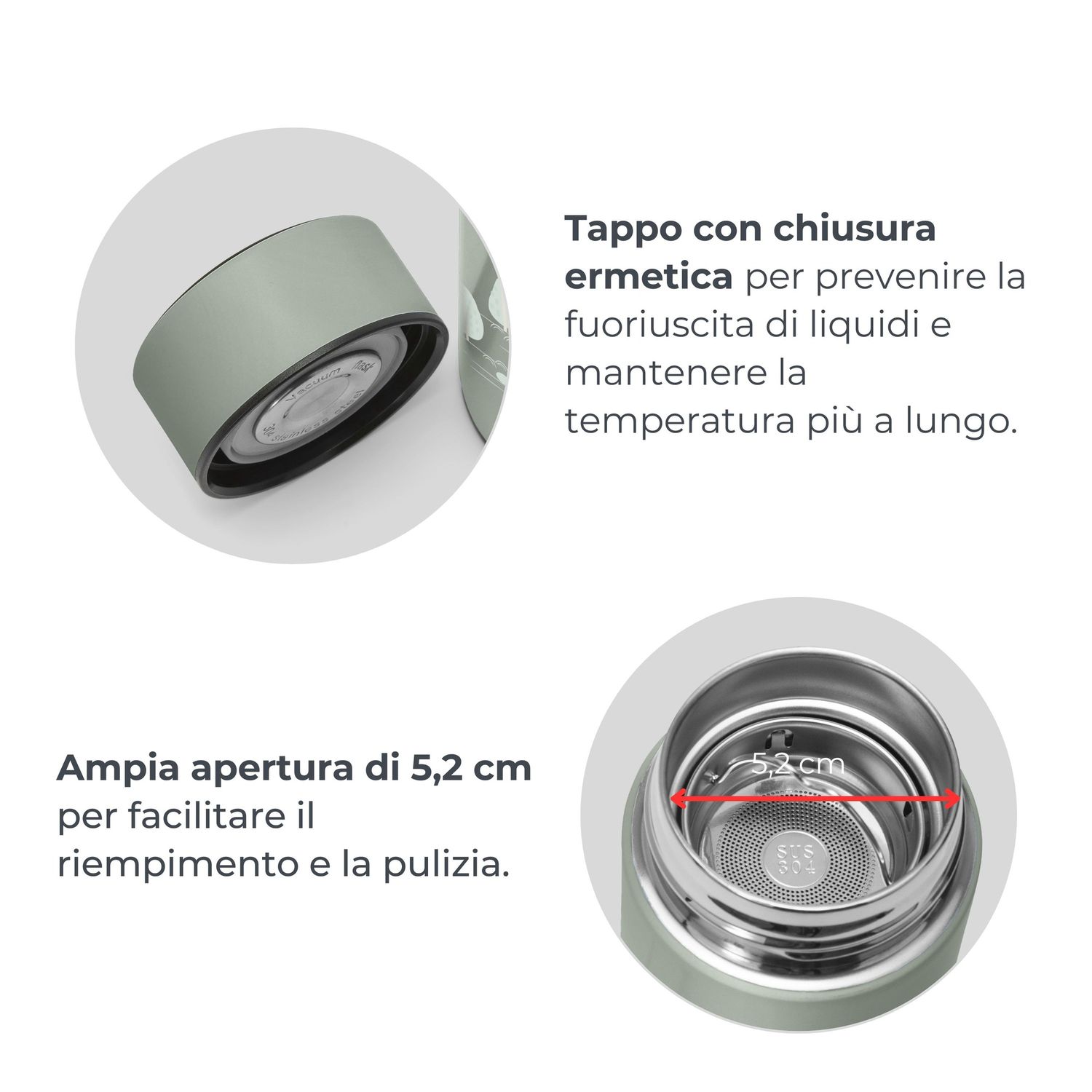 Borraccia termica da 500ml con termometro led - 4455 / english rose - nuvita - Nuvita