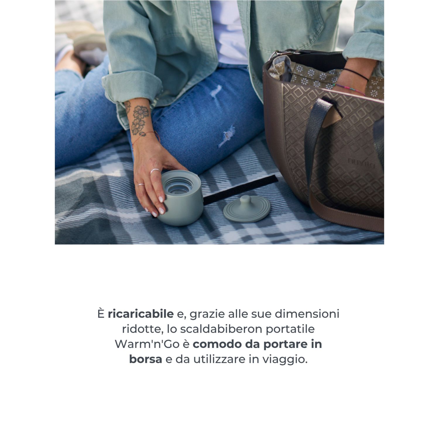 Scaldabiberon portatile universale warm'n'go - 1162 - nuvita - Nuvita