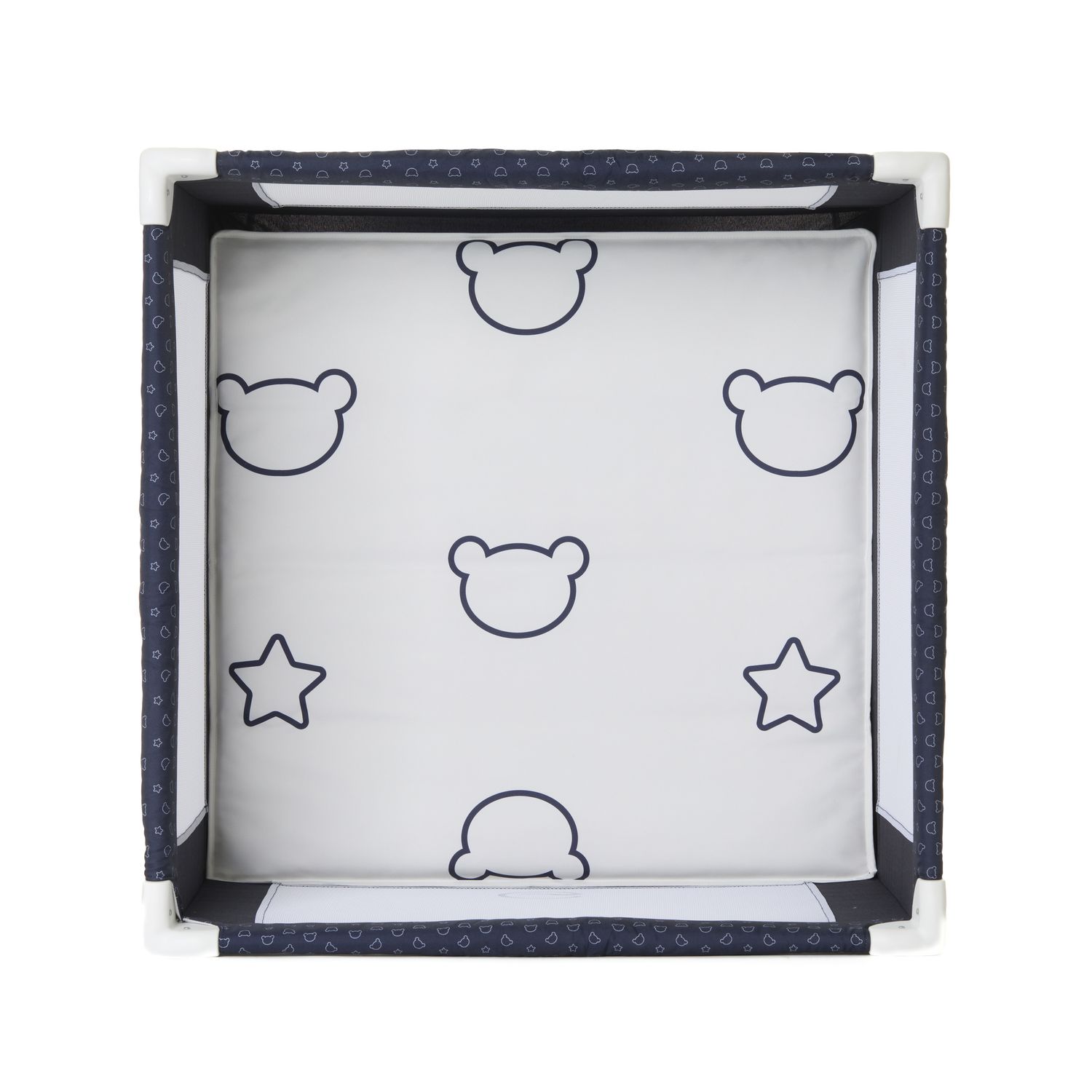 Box quadrato teddy blu 90 x 90 - giordani - Giordani