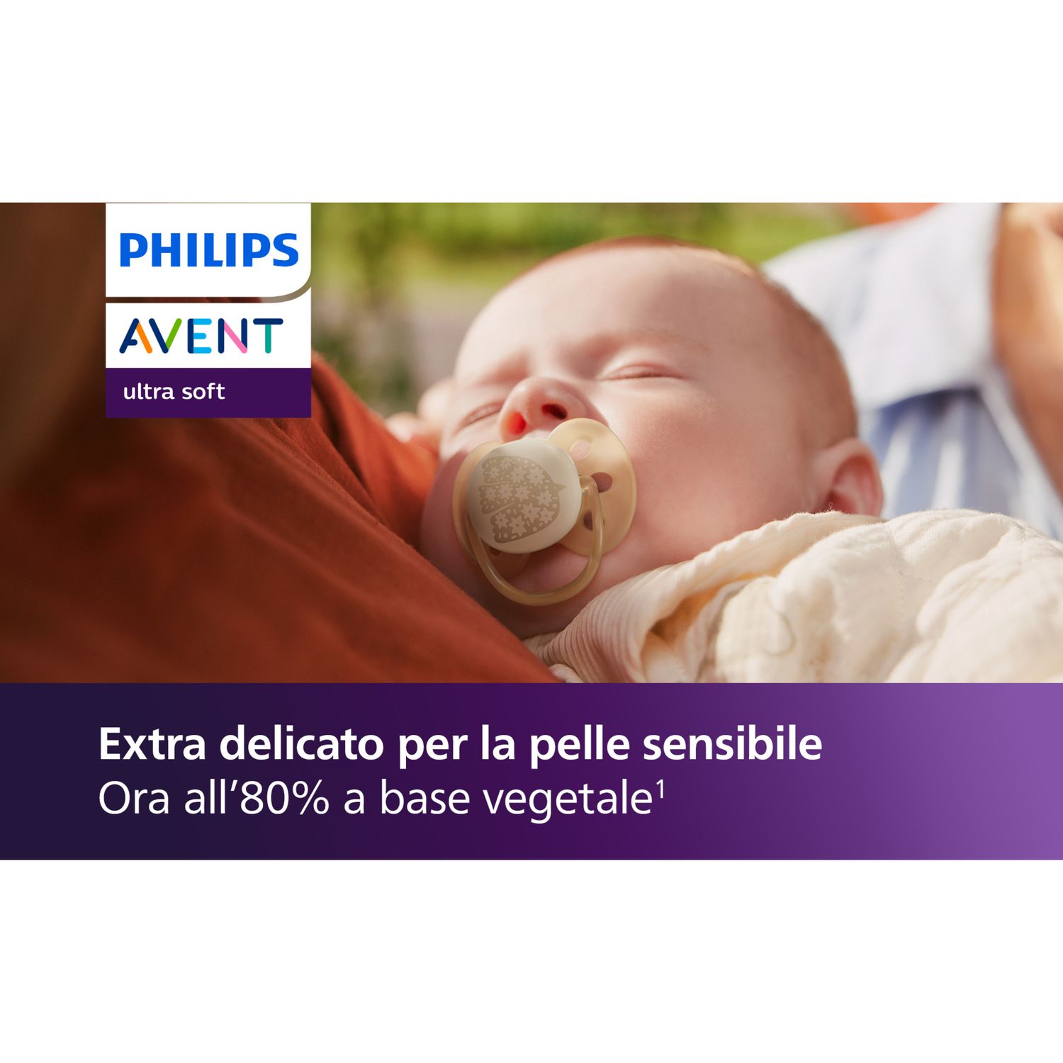 Succhiotto ultra soft 0-6m no bpa per pelli sensibiliphilips avent - philips avent - Avent