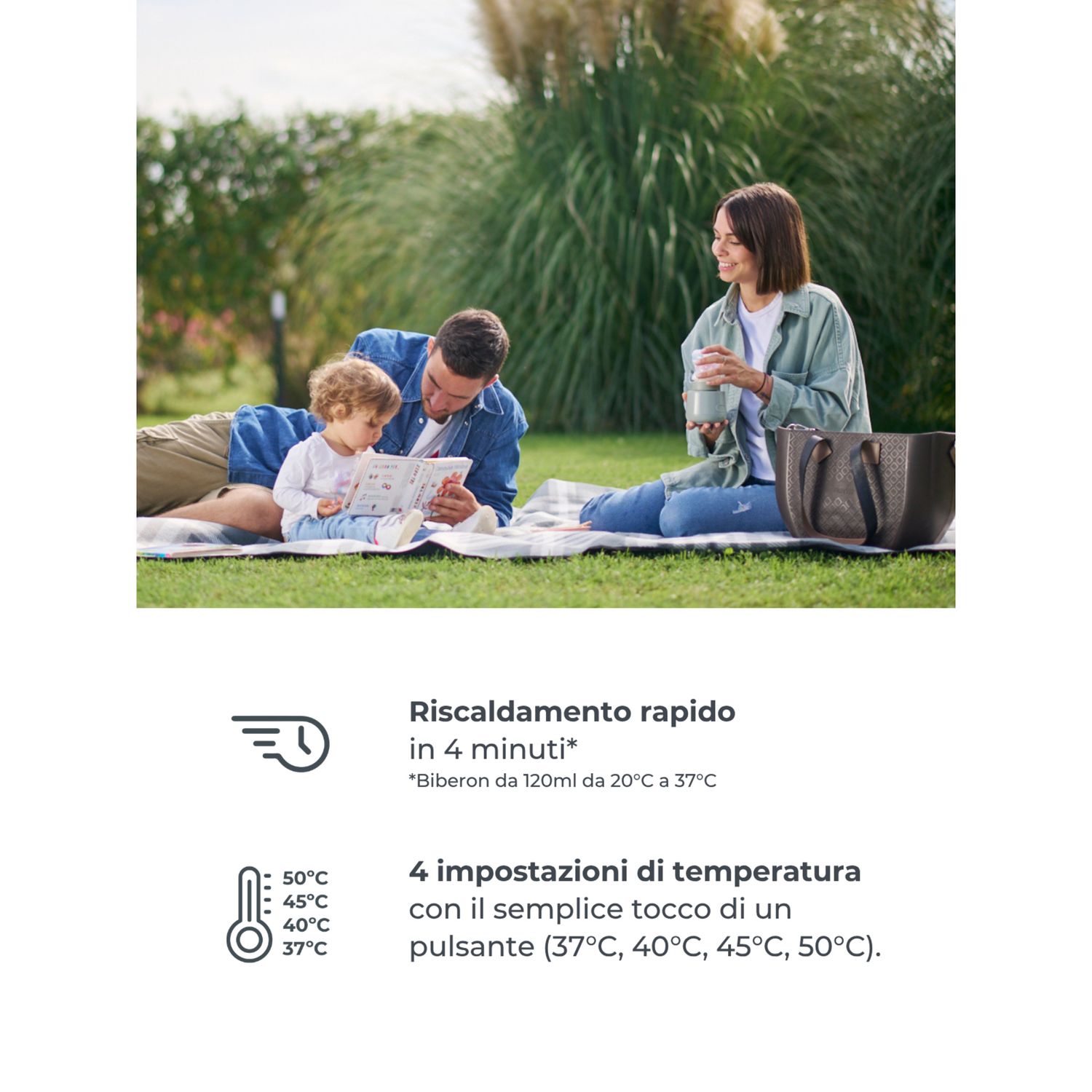 Scaldabiberon portatile universale warm'n'go - 1162 - nuvita - Nuvita