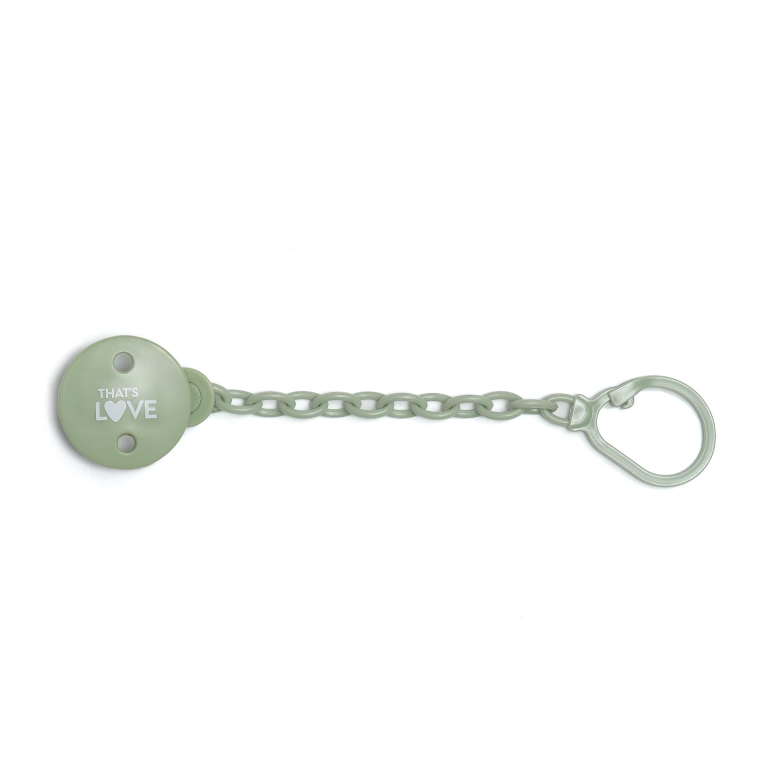 Clip portasucchietto plastica green - that's love - That's Love