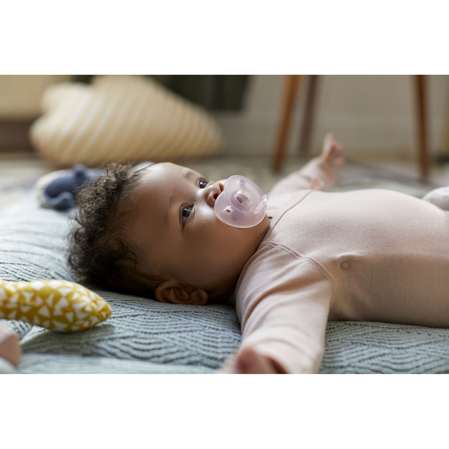 Soothie 0-6m design in silicone no bpa set da 2 soothie rosa - philips avent - Avent