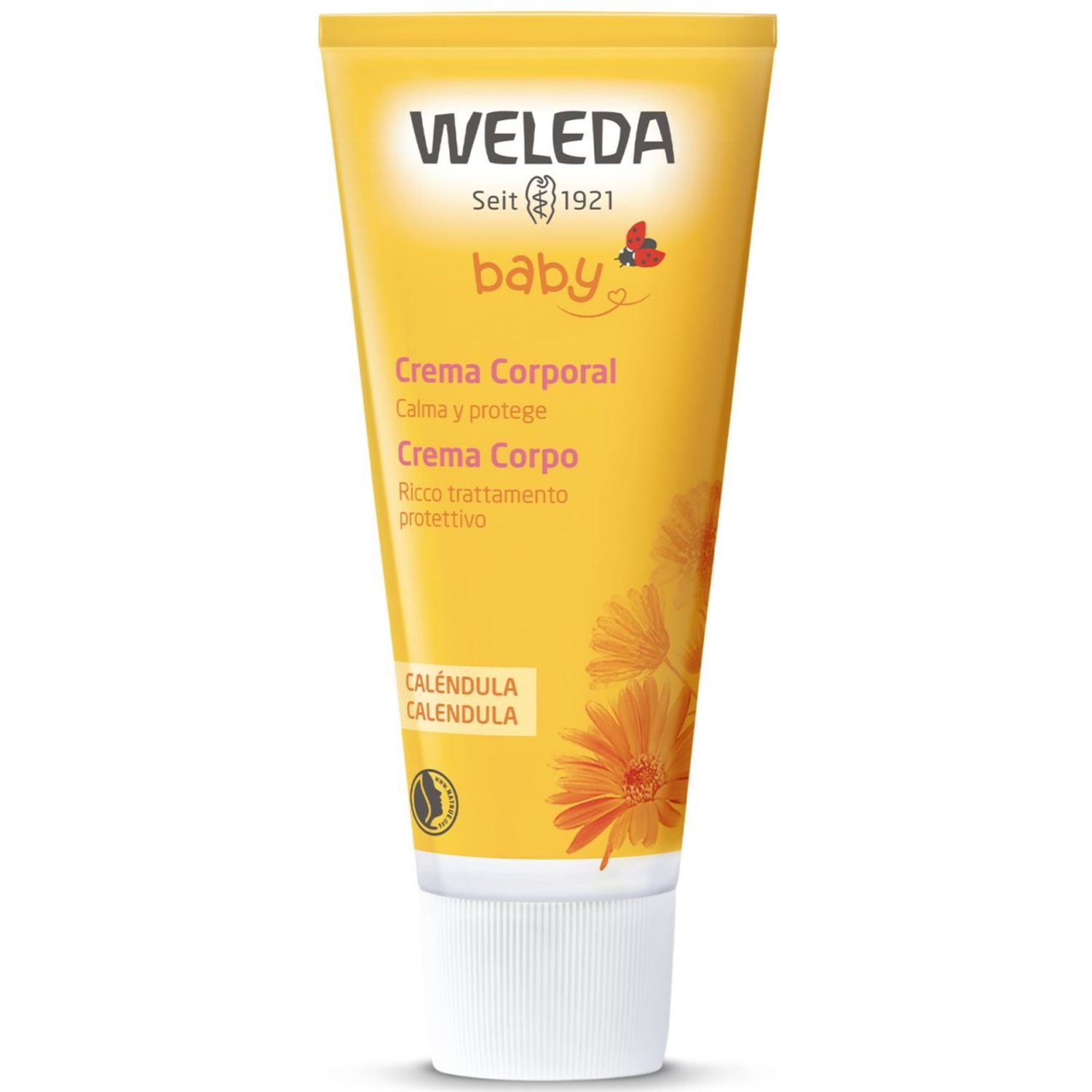 Crema corpo calendula baby  75ml - weleda - Weleda