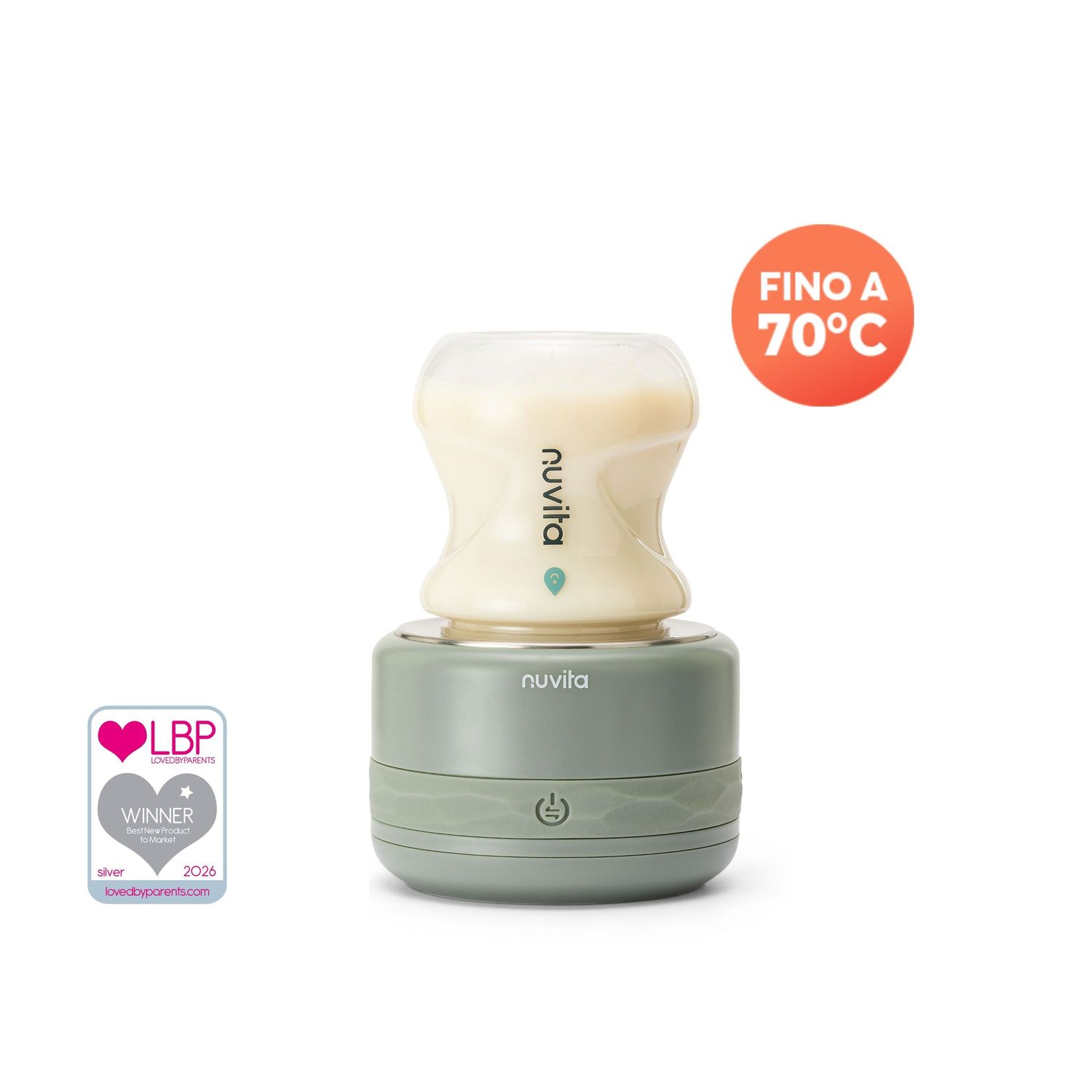 Scaldabiberon portatile universale warm70 - 1166 - nuvita - Nuvita