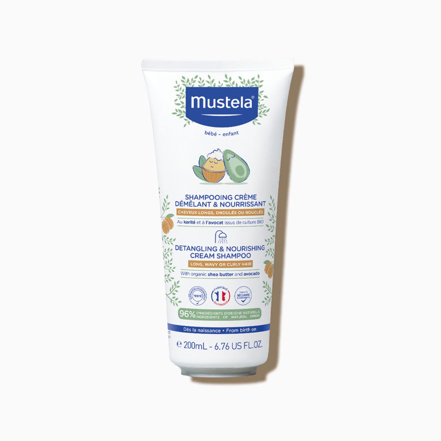 Shampoo balsamo nutriente e districante 200ml - mustela - Mustela