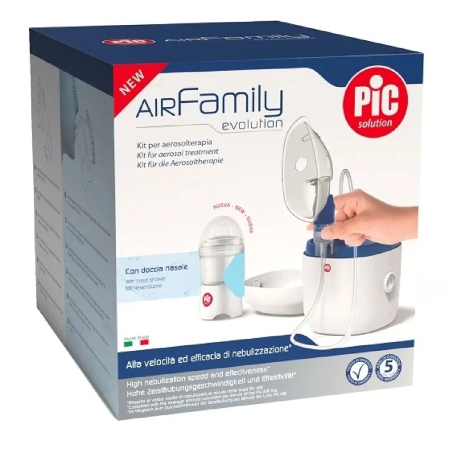 Pic - airfamily evolution apparecchio aerosol a pistone - Pic