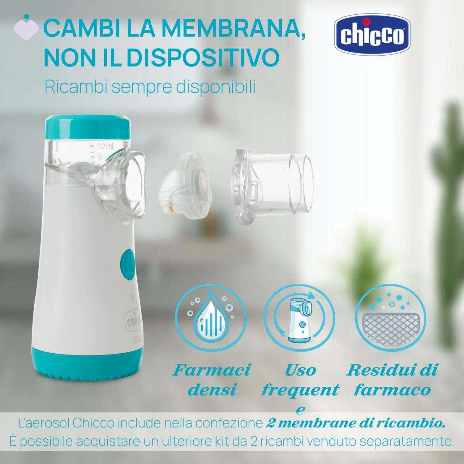 Aerosol easy breath go+ - chicco - Chicco
