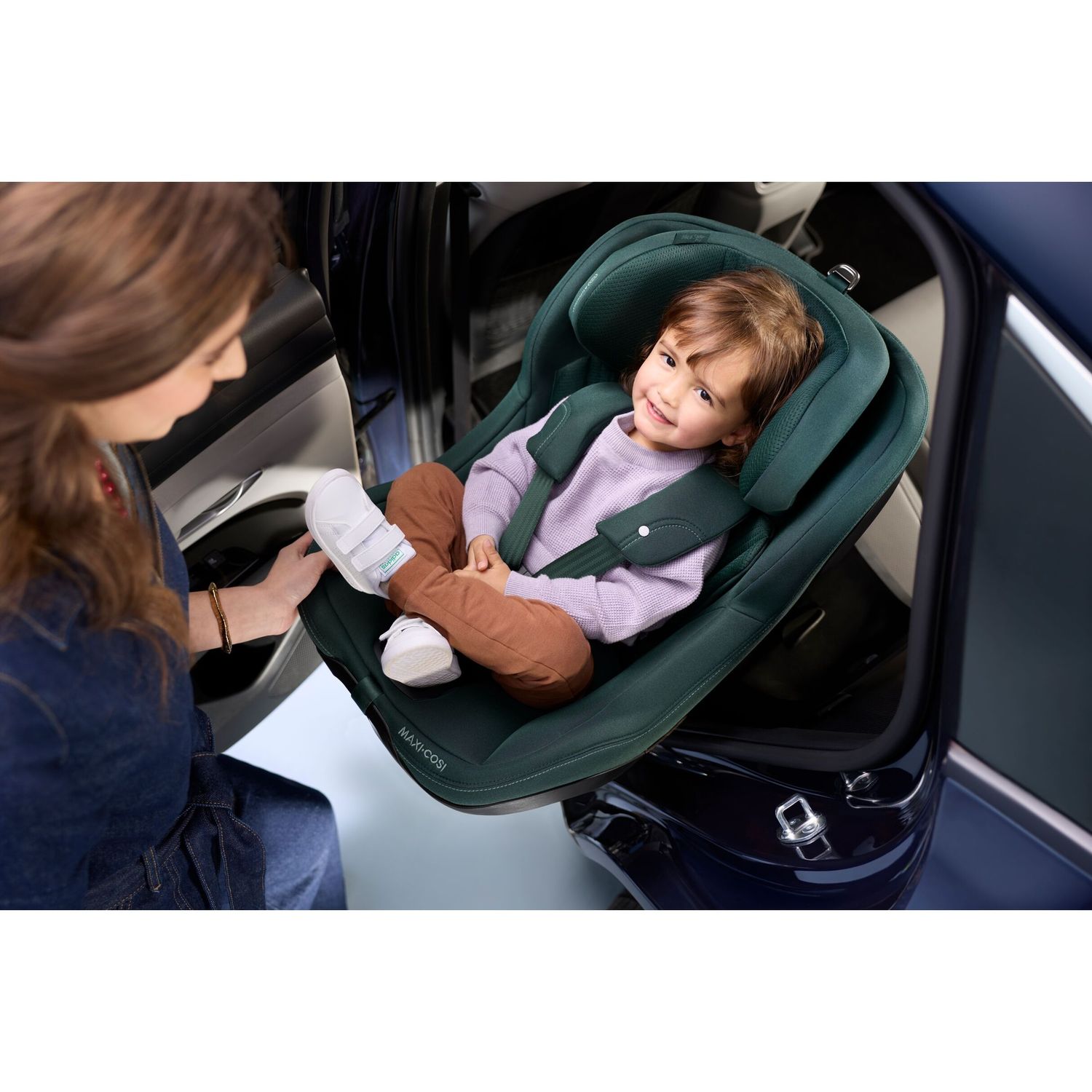 Seggiolino auto mica slide pro (40-105 cm) - authentic black - maxi-cosi - Maxi Cosi