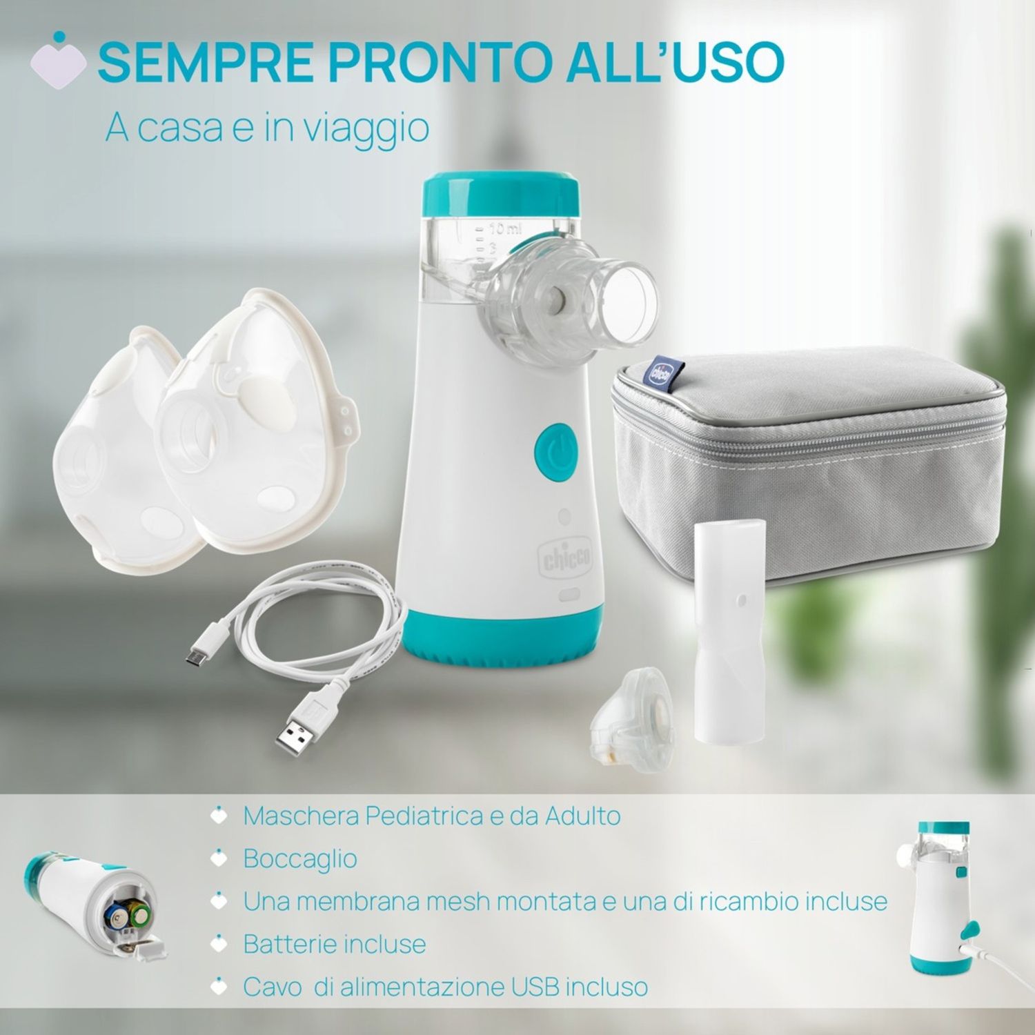 Aerosol easy breath go+ - chicco - Chicco