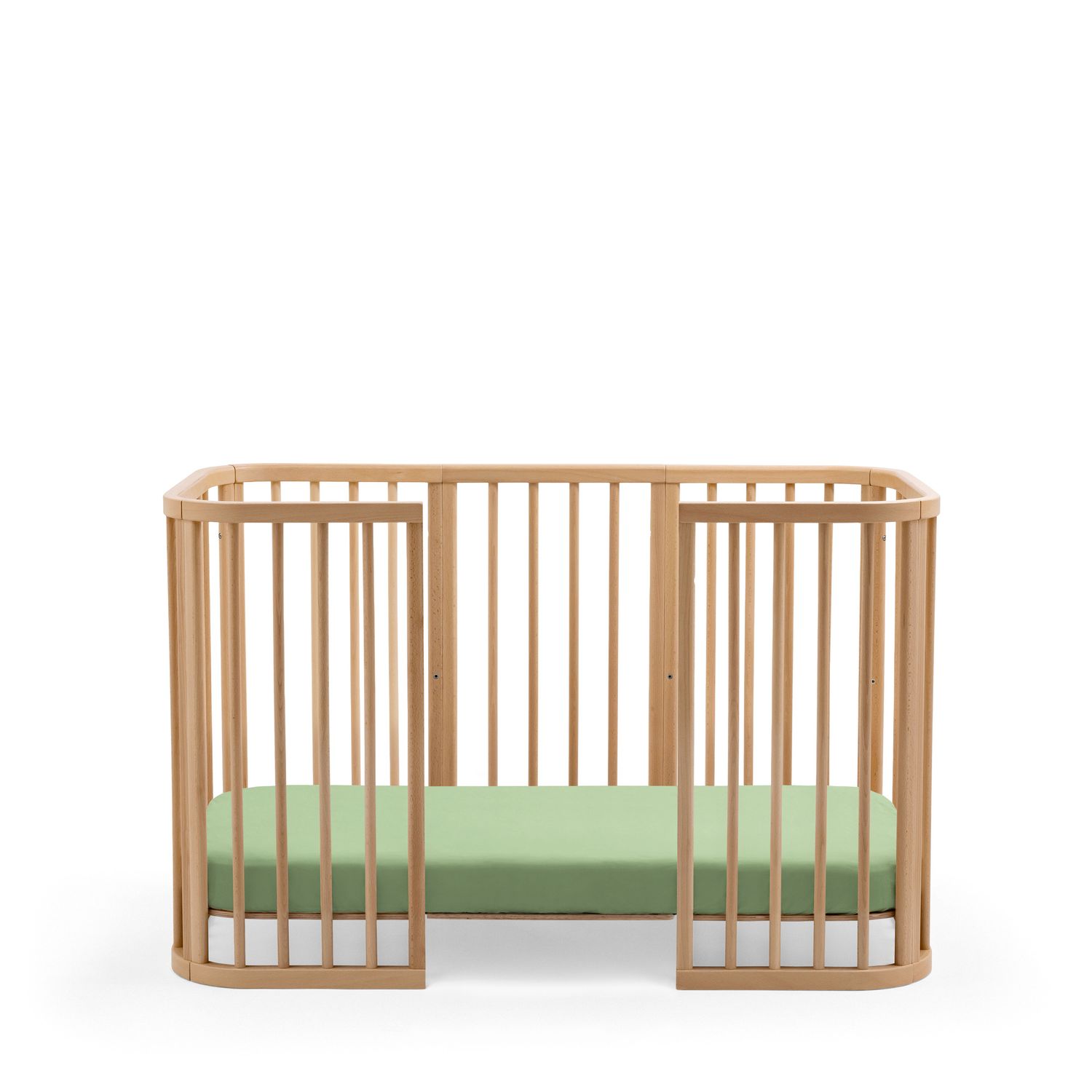 Lenzuolo con angoli per lettino nighti™ 60x120cm - sage green - stokke® - STOKKE