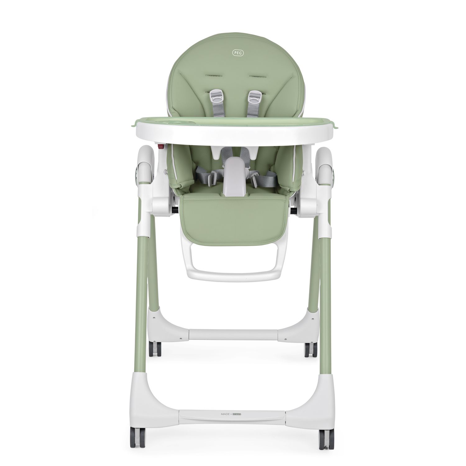 Seggiolone prima pappa follow me - mint - peg - Peg Perego