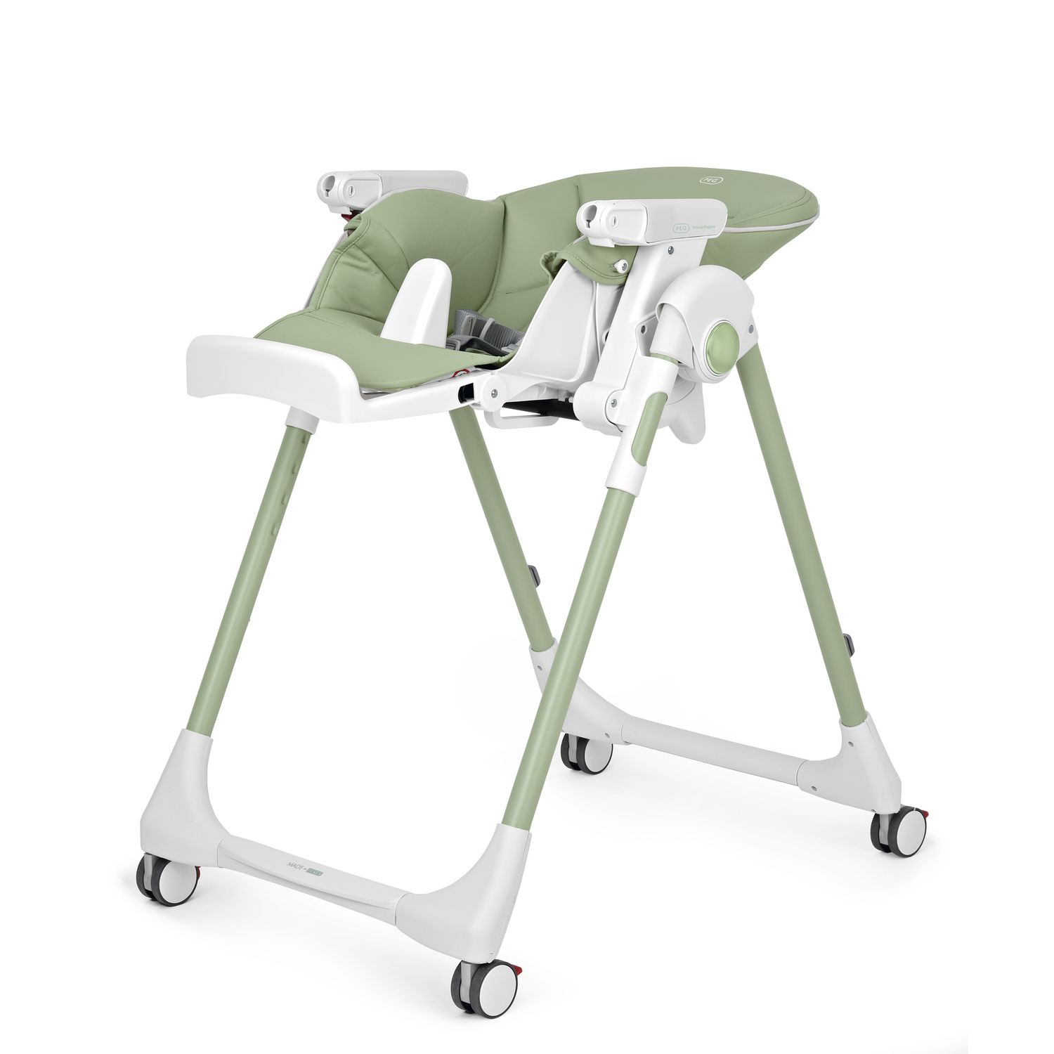 Seggiolone prima pappa follow me - mint - peg - Peg Perego