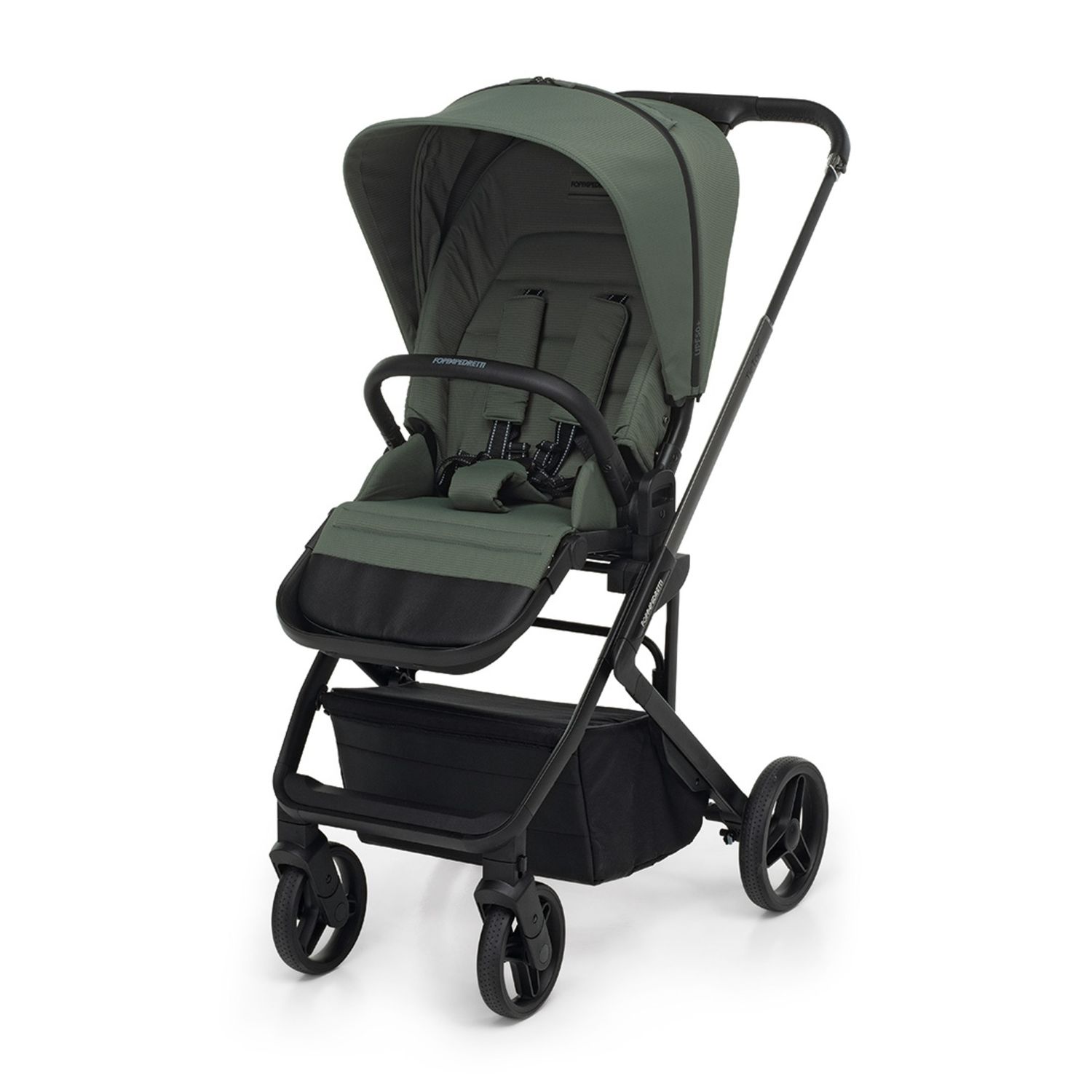 Trio tictoc disk infant olive i-size+adattatori - foppapedretti - Foppapedretti