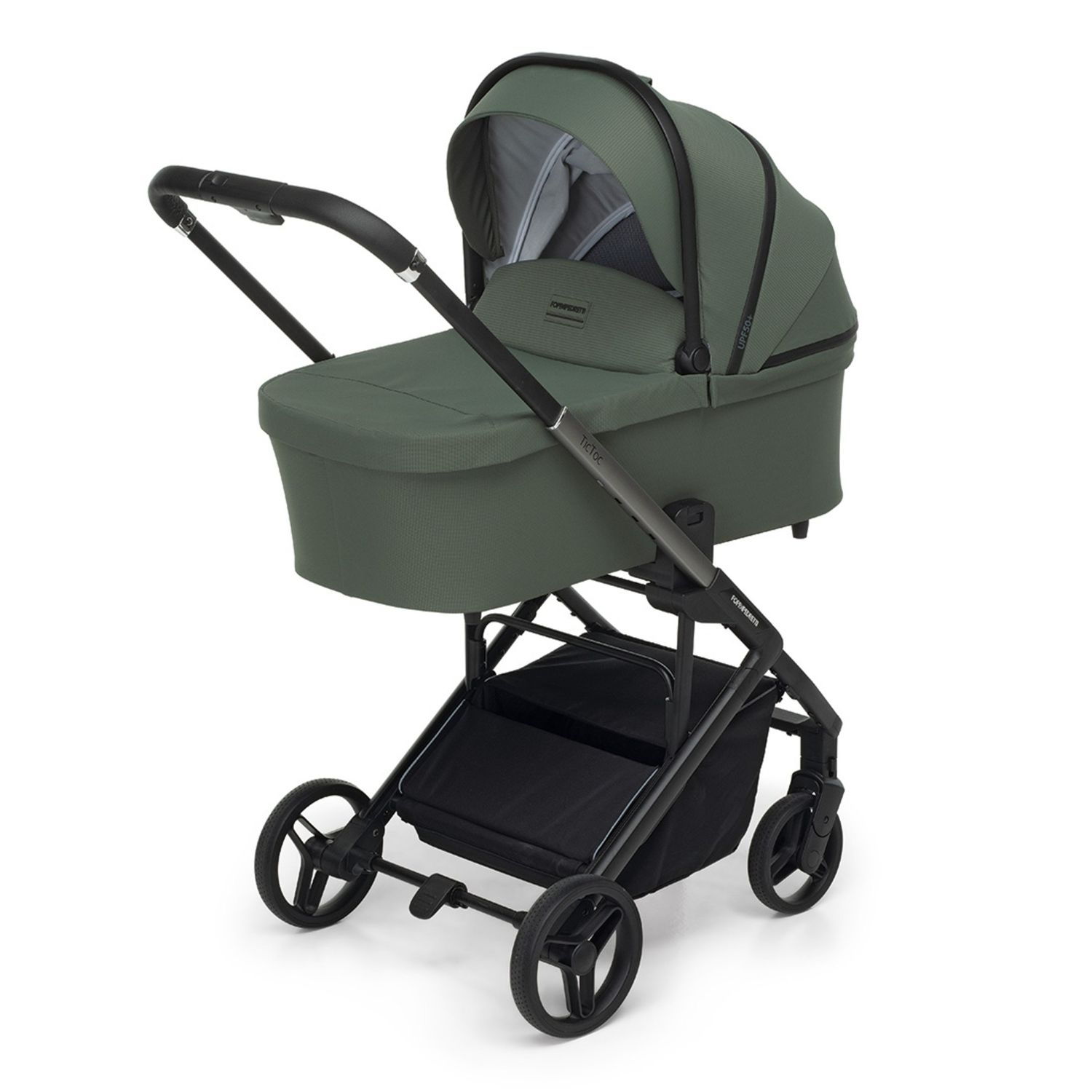 Trio tictoc disk infant olive i-size+adattatori - foppapedretti - Foppapedretti