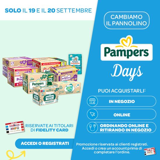🩲 PAMPERS DAYS🩲
