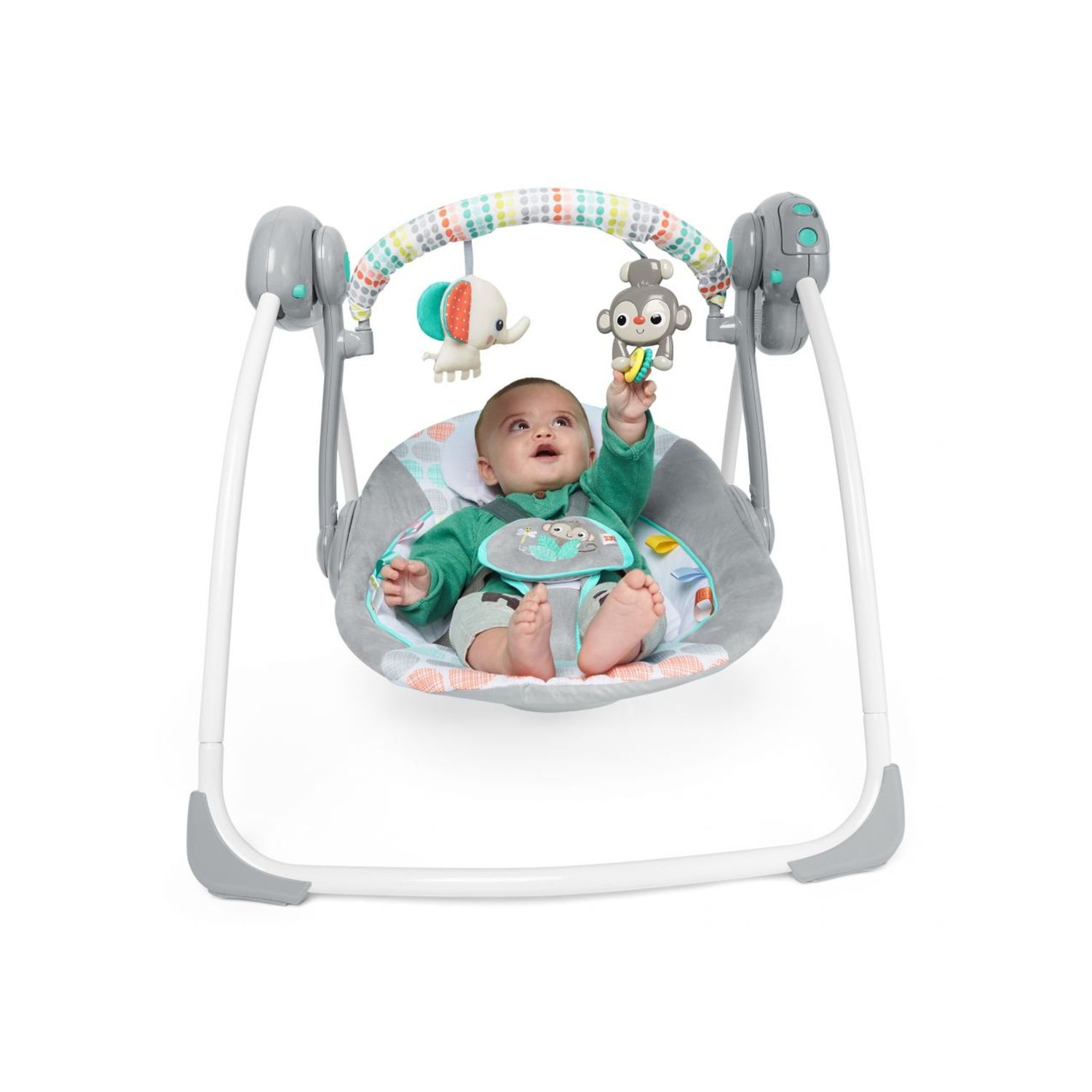 Altalena compatta whimsical wild - bright starts - Bright Starts