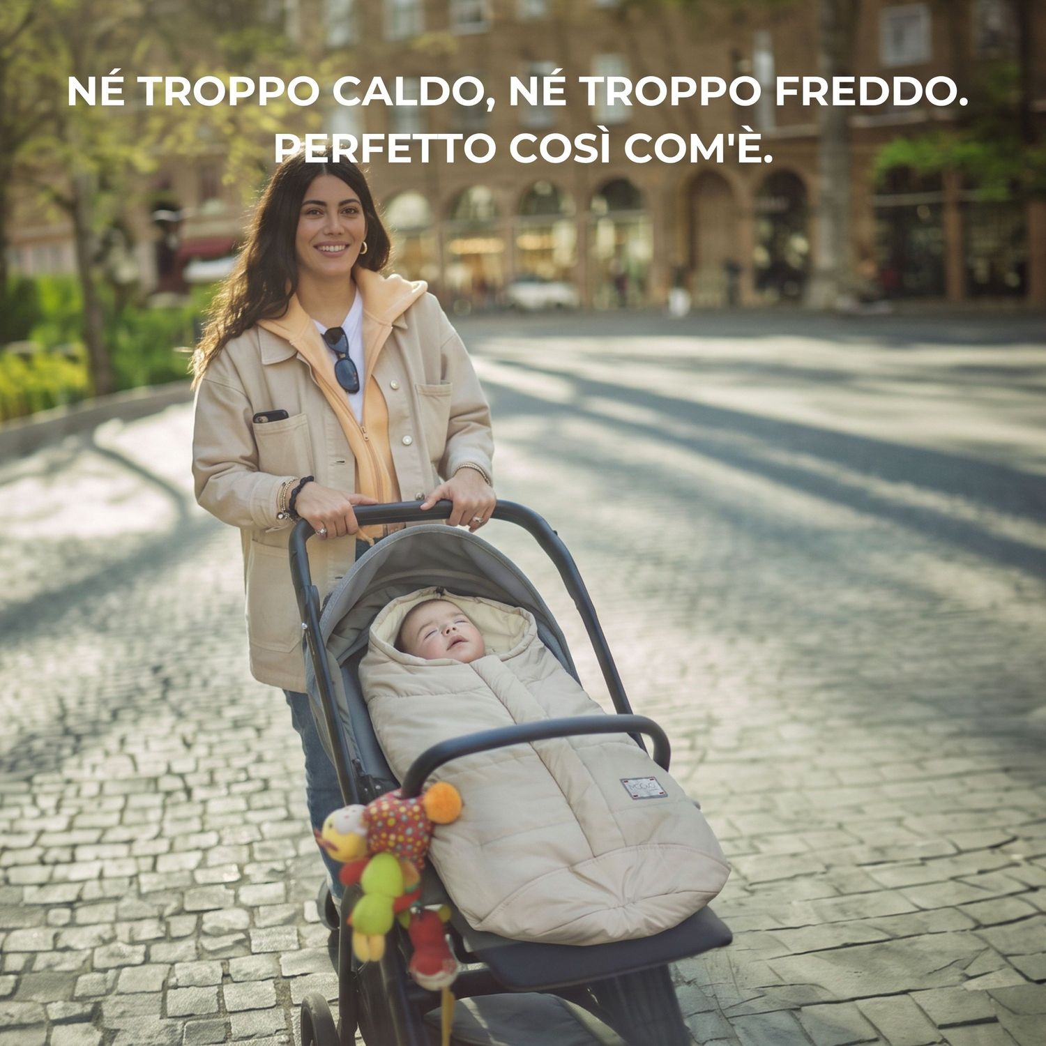 Sacco per ovetto e seggiolino auto cento verde oliva - nuvita - Nuvita