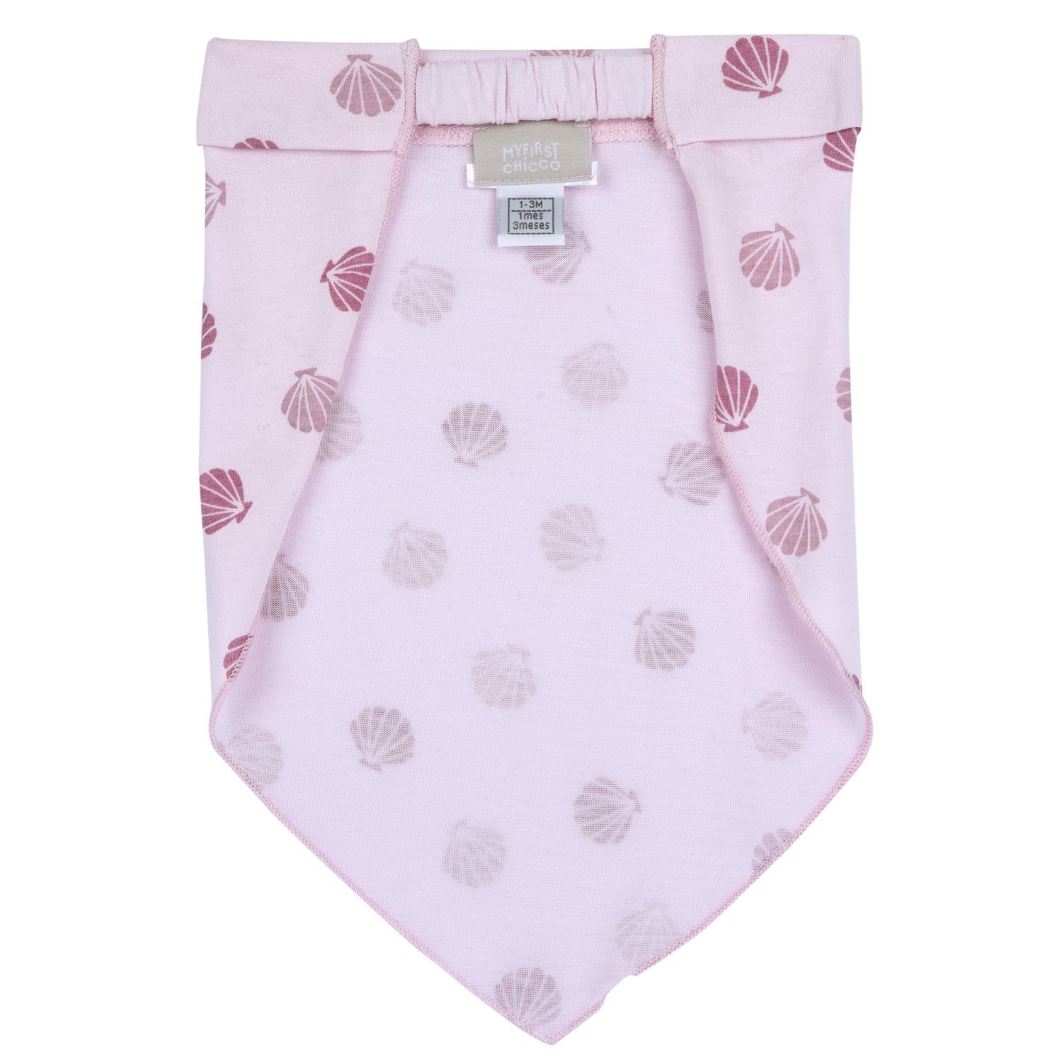 Bandana chicco rosa per bimba con pois - Chicco