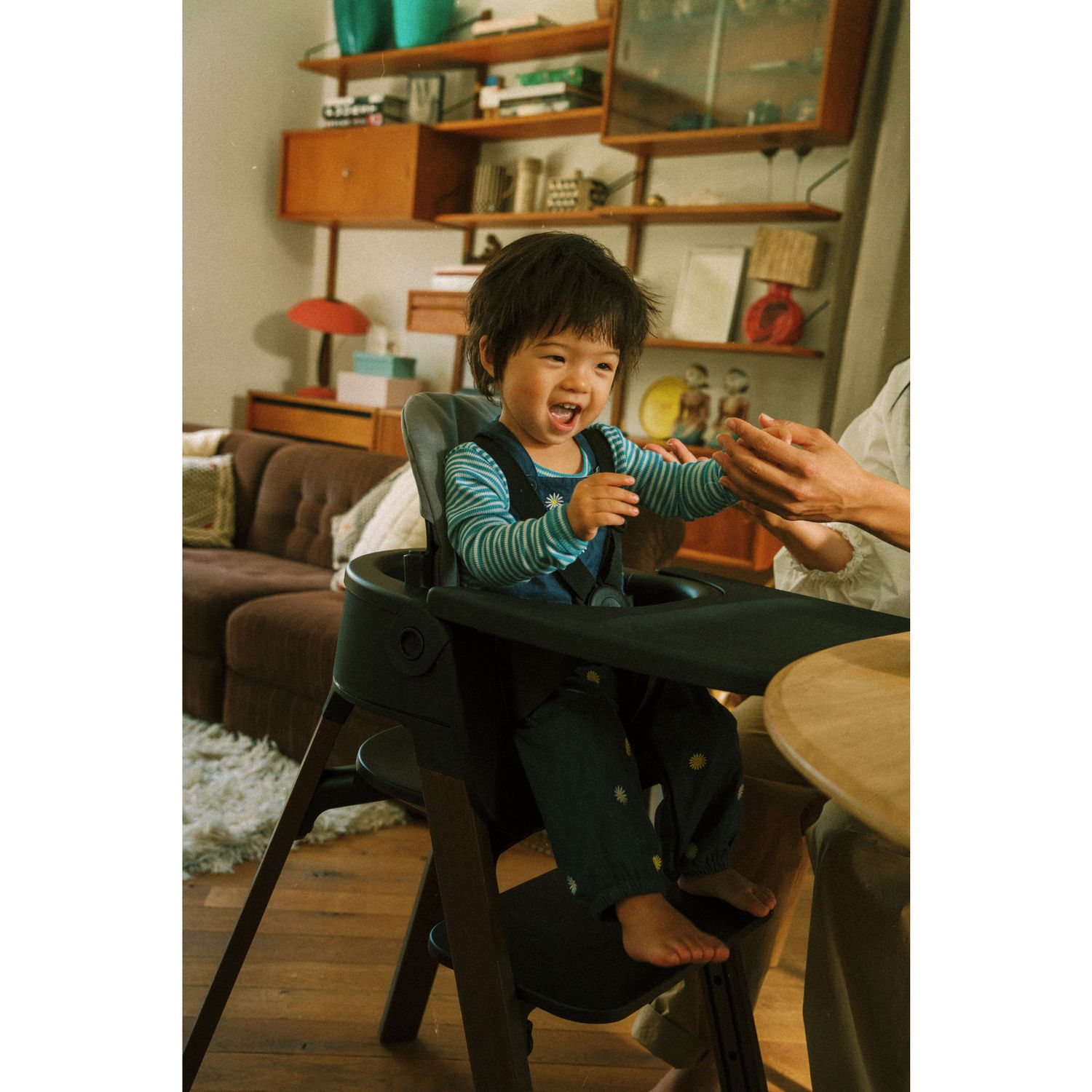 Seggiolone steps™ black warm brown- stokke - STOKKE