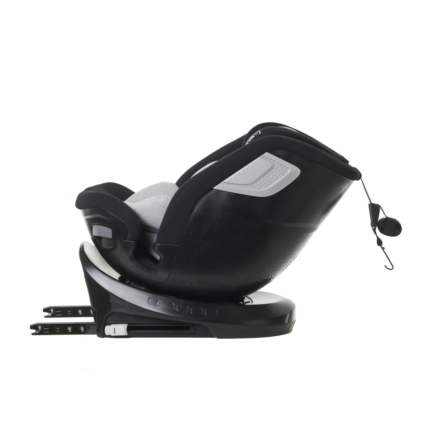 Seggiolino auto titano plus black e grey 40-150 cm- giordani - Giordani