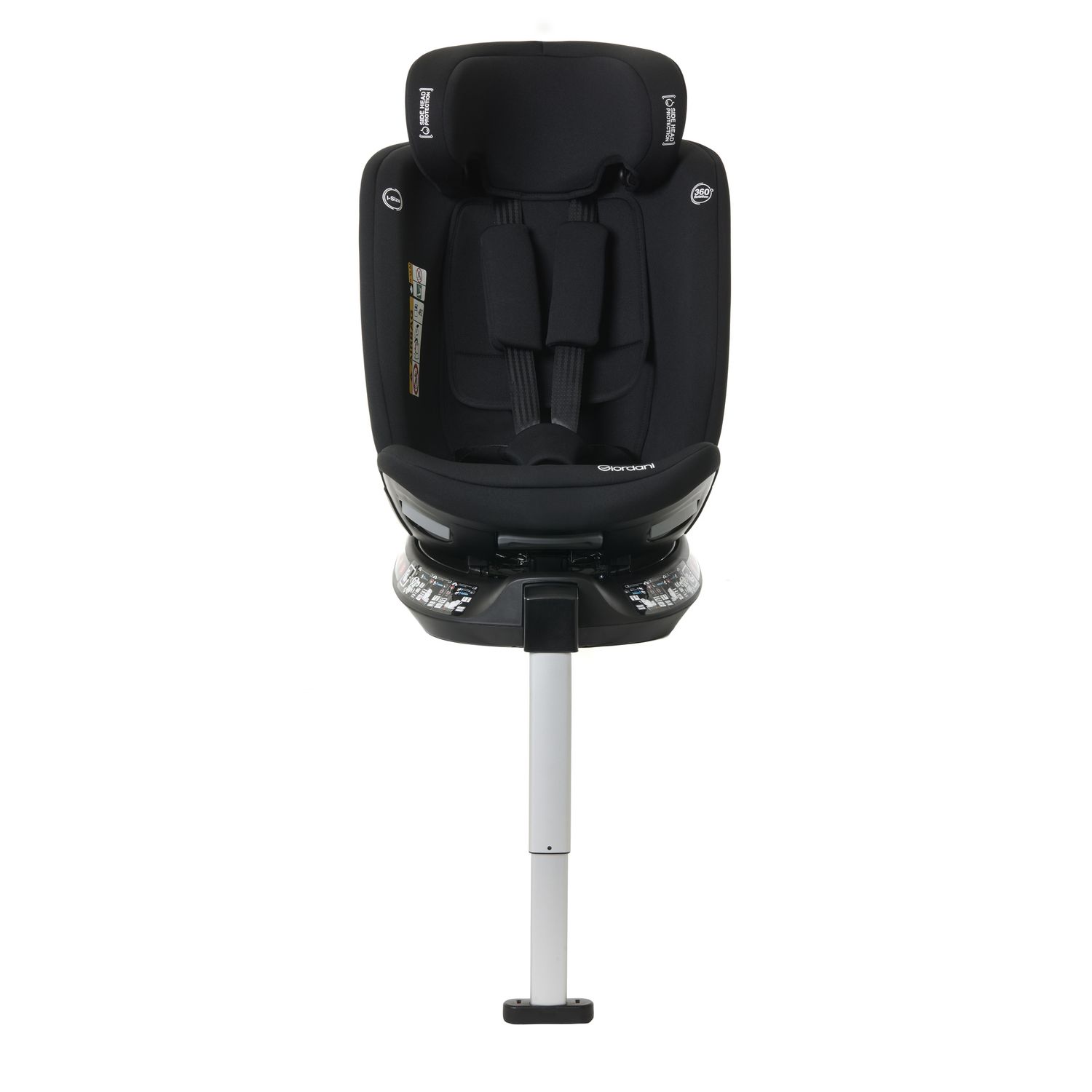 Seggiolino auto crono plus black e grey 40-150 cm- giordani - Giordani