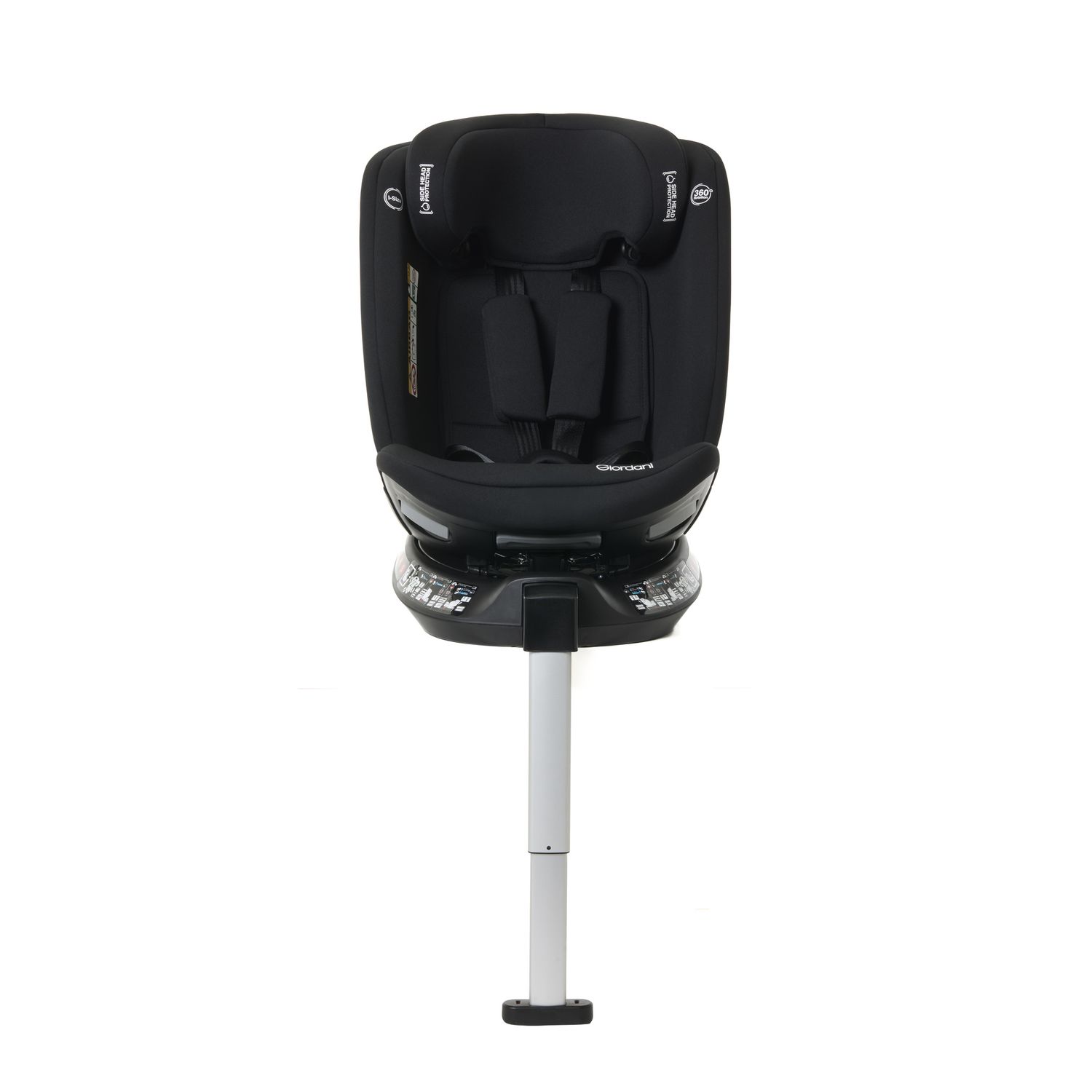 Seggiolino auto crono plus black e grey 40-150 cm- giordani - Giordani