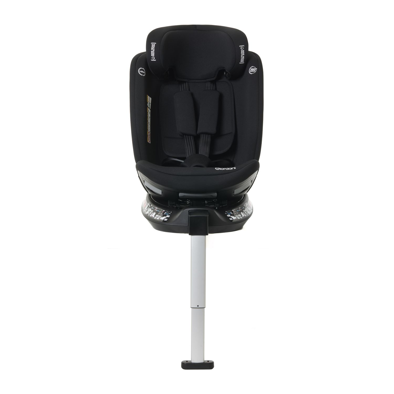 Seggiolino auto crono plus black e grey 40-150 cm- giordani - Giordani