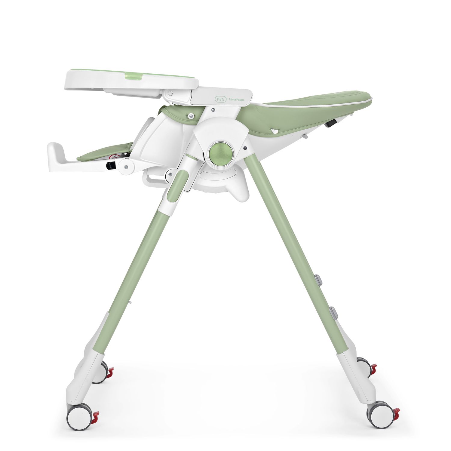 Seggiolone prima pappa follow me - mint - peg - Peg Perego