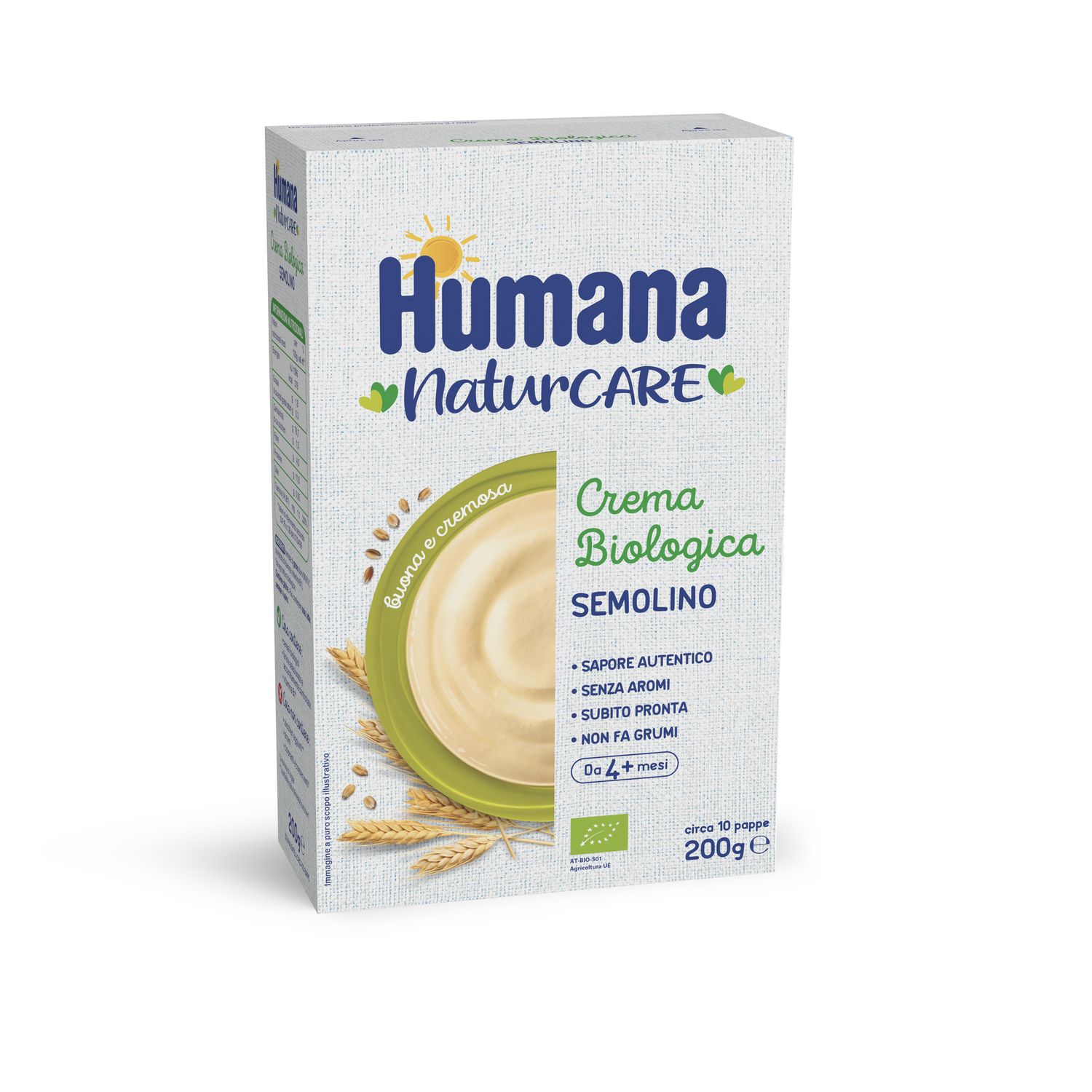 Humana Crema Bio Semolino Per Svezzamento, 200G - Immagine 9
