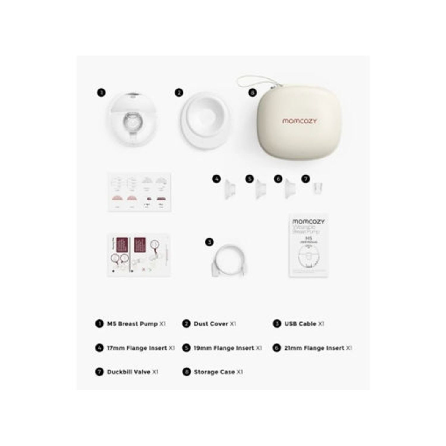 Momcozy m5 all-in-one tiralatte singolo - MOMCOZY