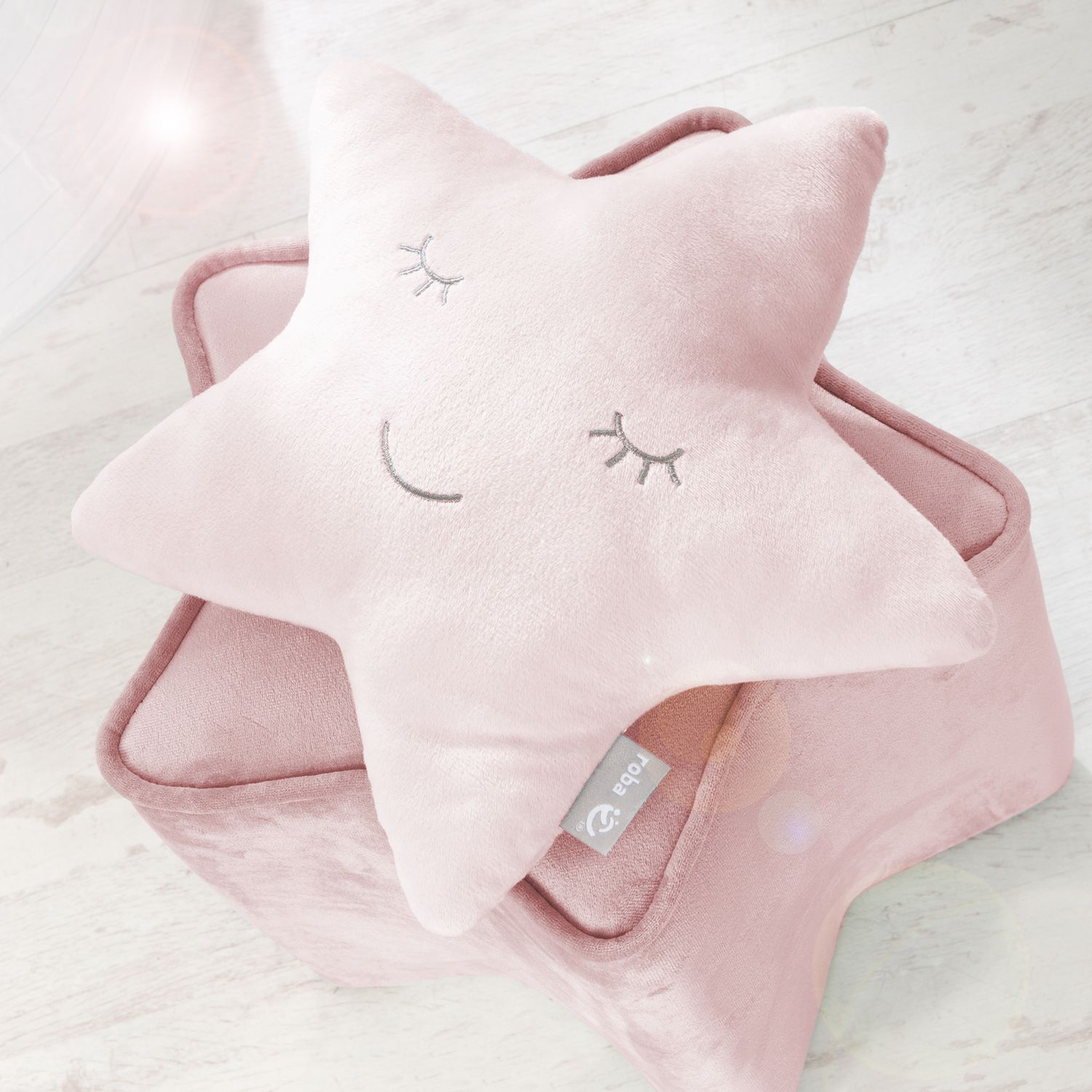 Cuscino cuddy stella pink - roba - Roba GMBH