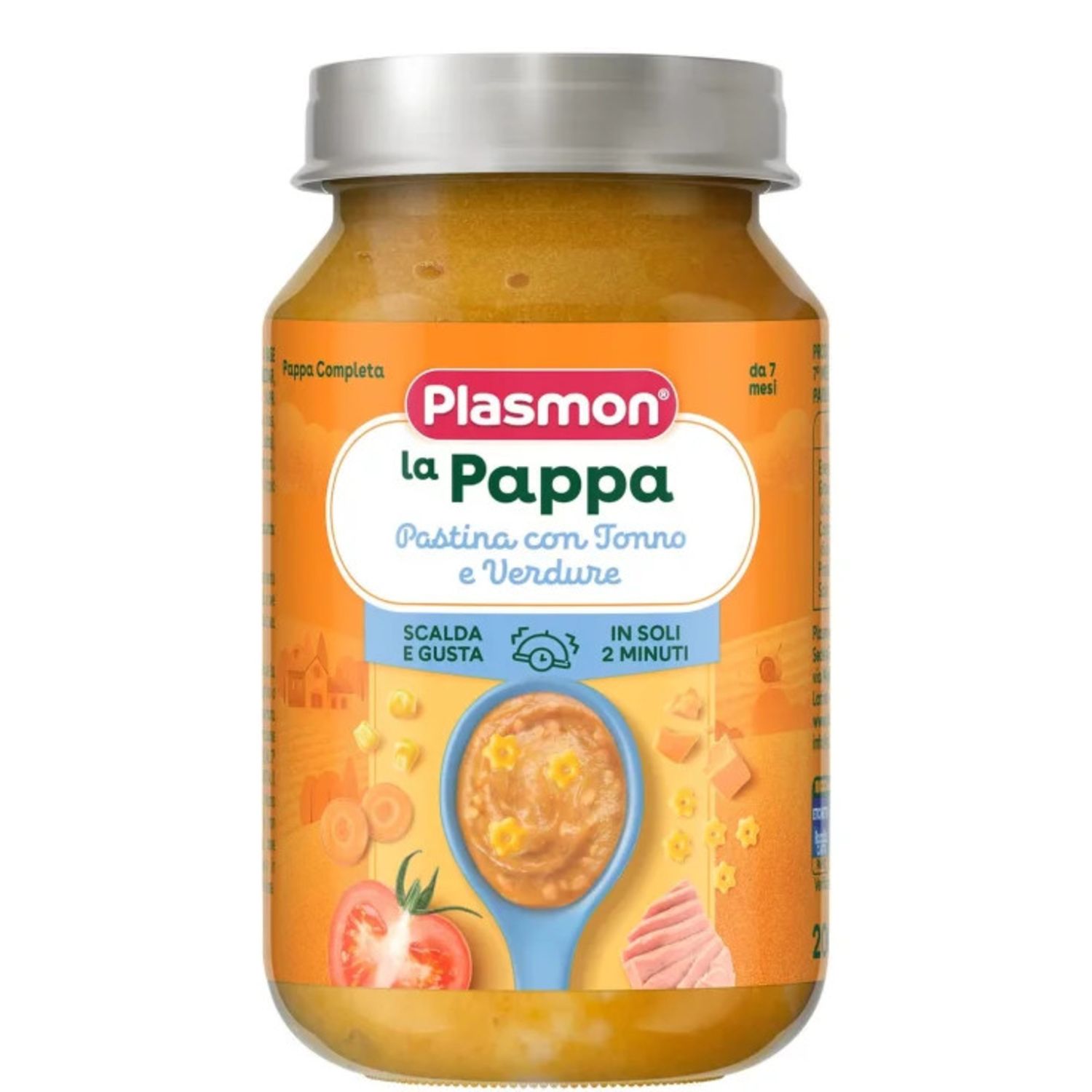 Plasmon La Pappa - Pastina con tonno e verdure 200 g - Immagine 6