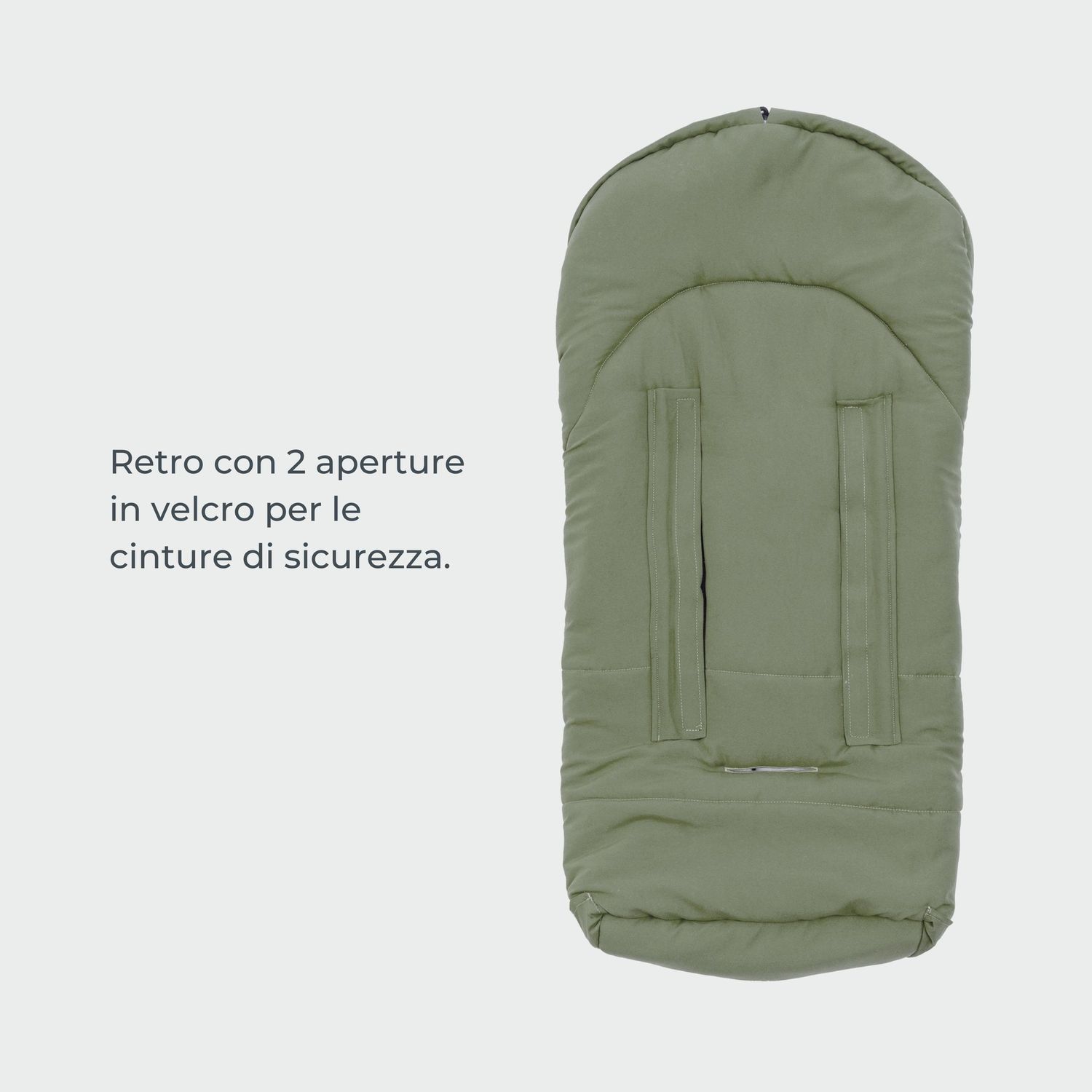 Sacco universale per seggiolini auto gruppo 0+ moovo ovetto city / grigio - nuvita - Nuvita