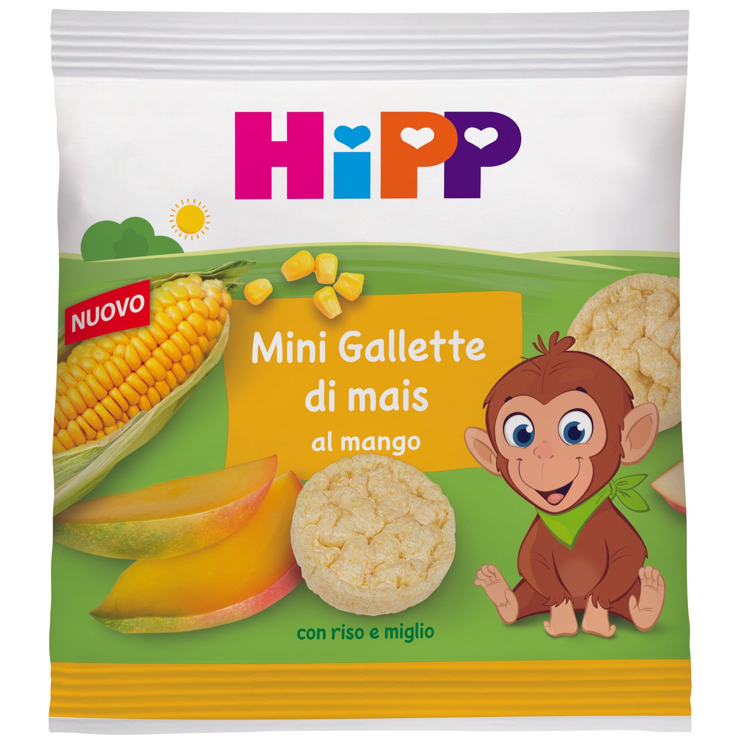 Mini gallette di mais al mango - hipp - Hipp