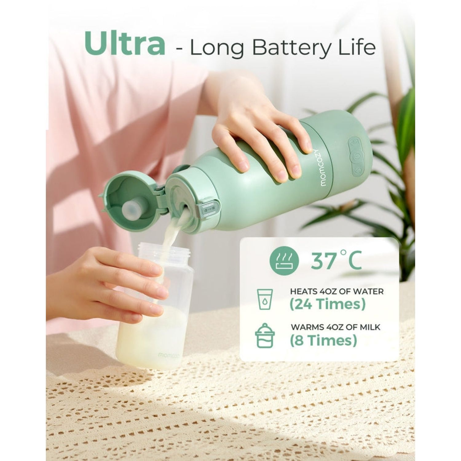 Momcozy milk e water warmer scaldalatte portatile - MOMCOZY