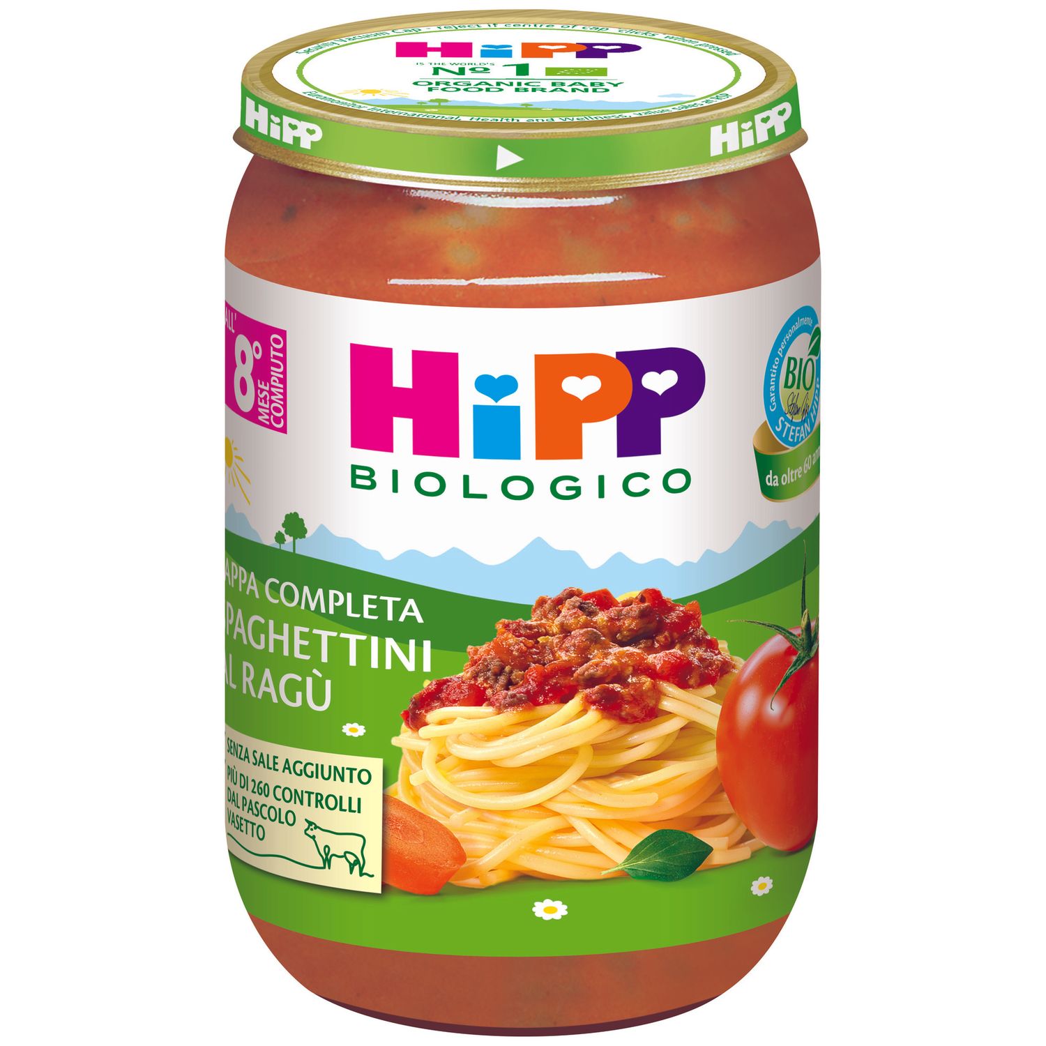Hipp pappa pronta spaghettini al ragù 220g - Hipp