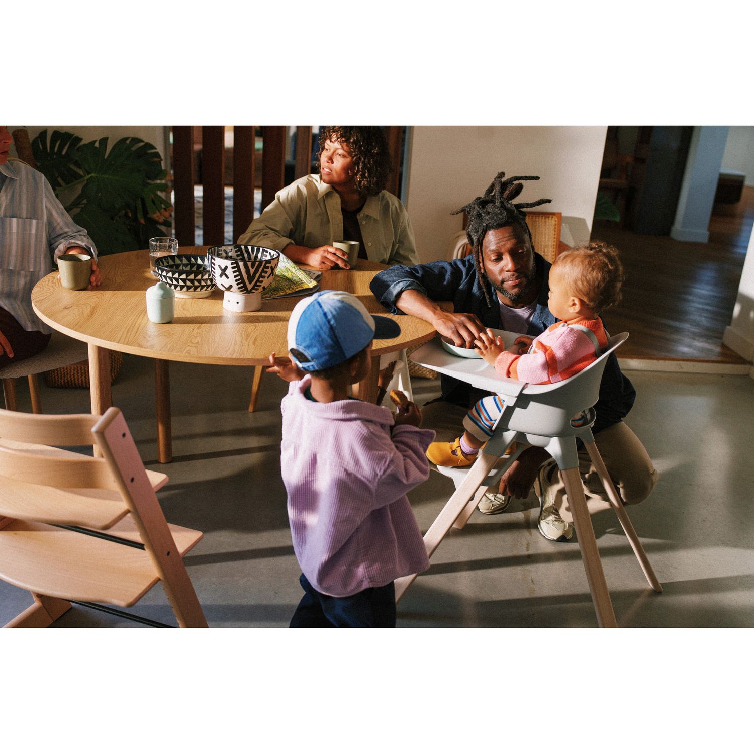 Seggiolone clikk™ - black/warm brown - stokke® - STOKKE